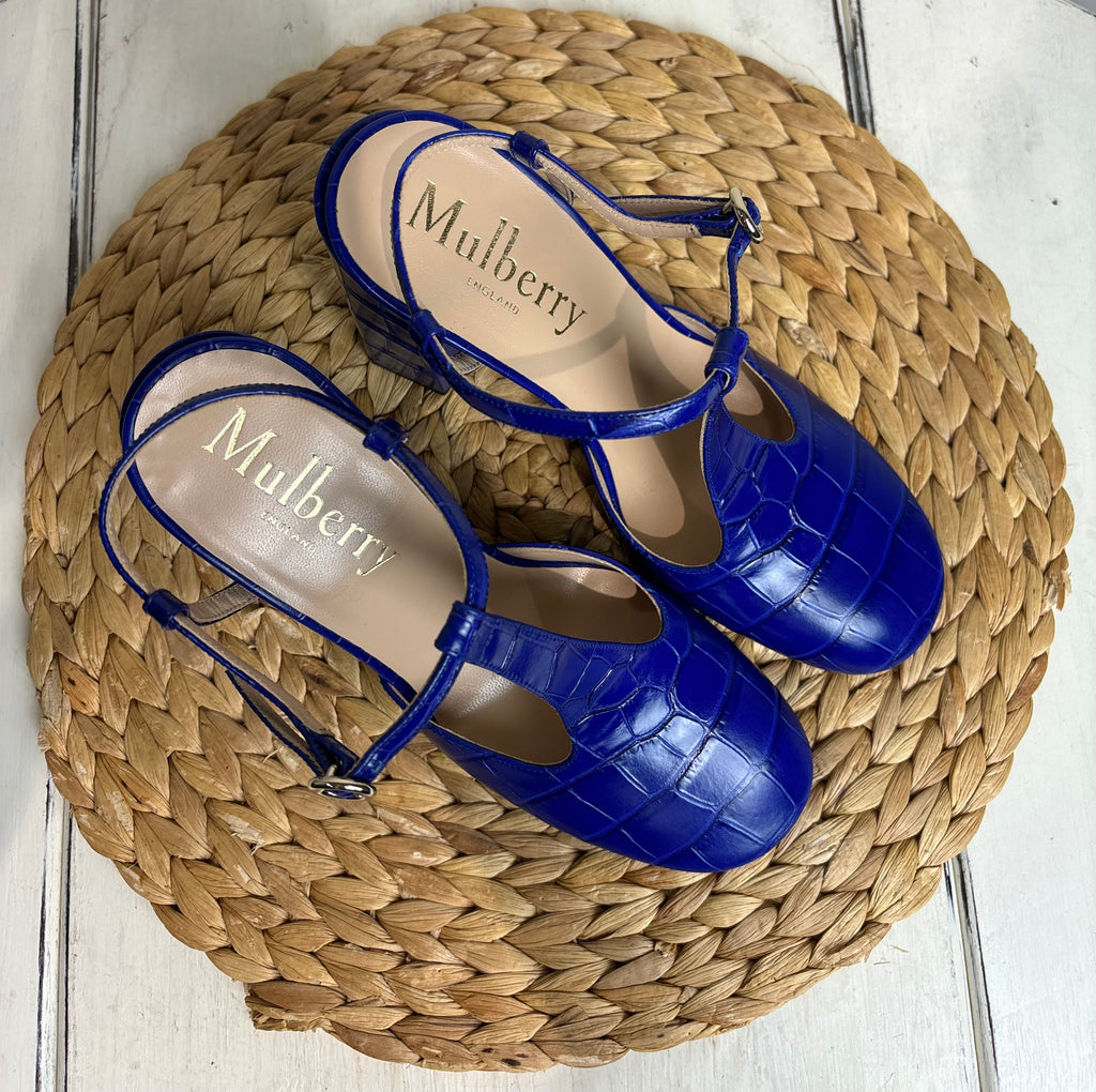 Mulberry Mary T-Bar Pumps