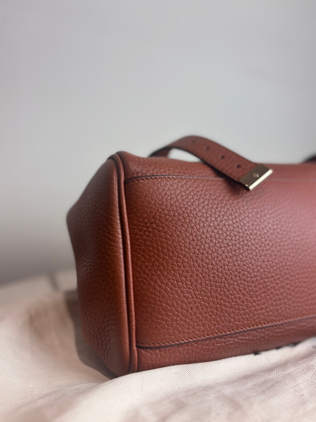 Mulberry Alexa Icon in Bright Oak Heavy Grain