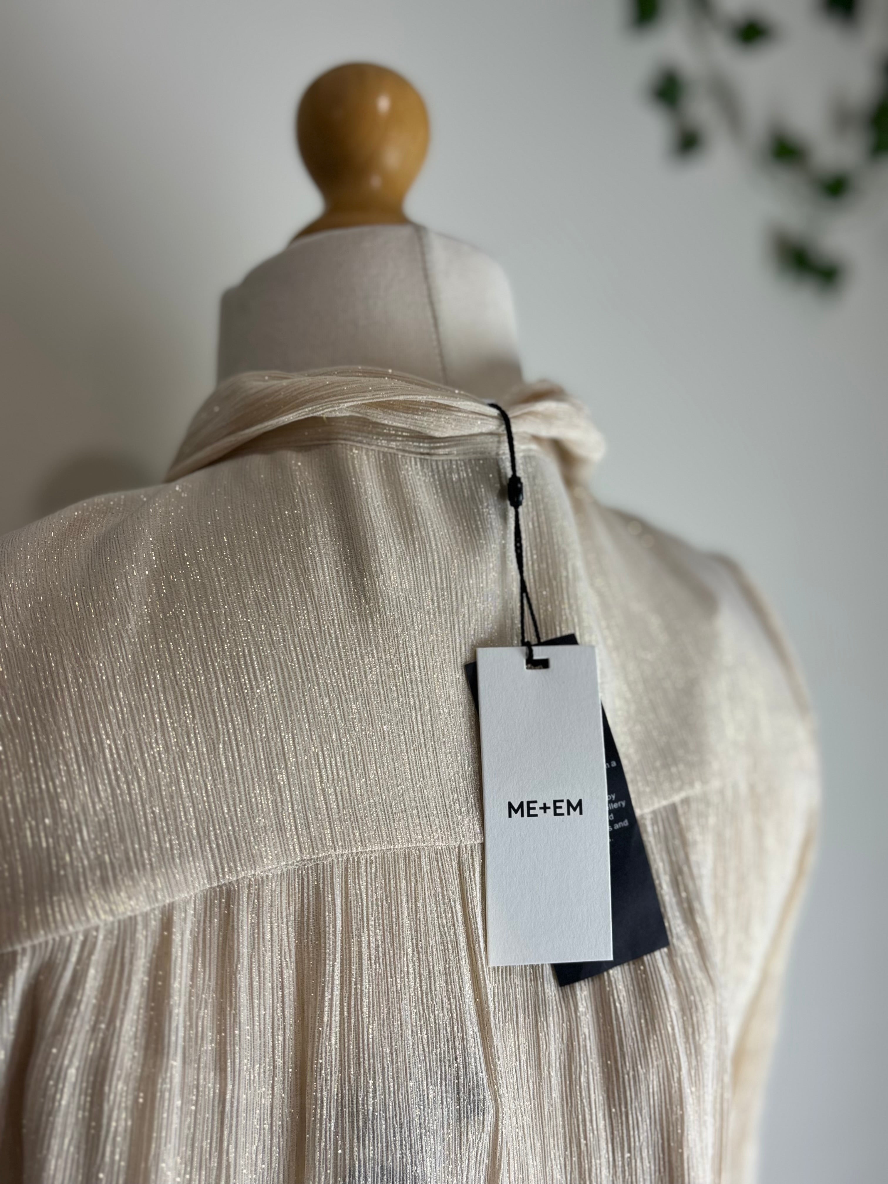 ME+EM Pale Gold Blouse & Cami