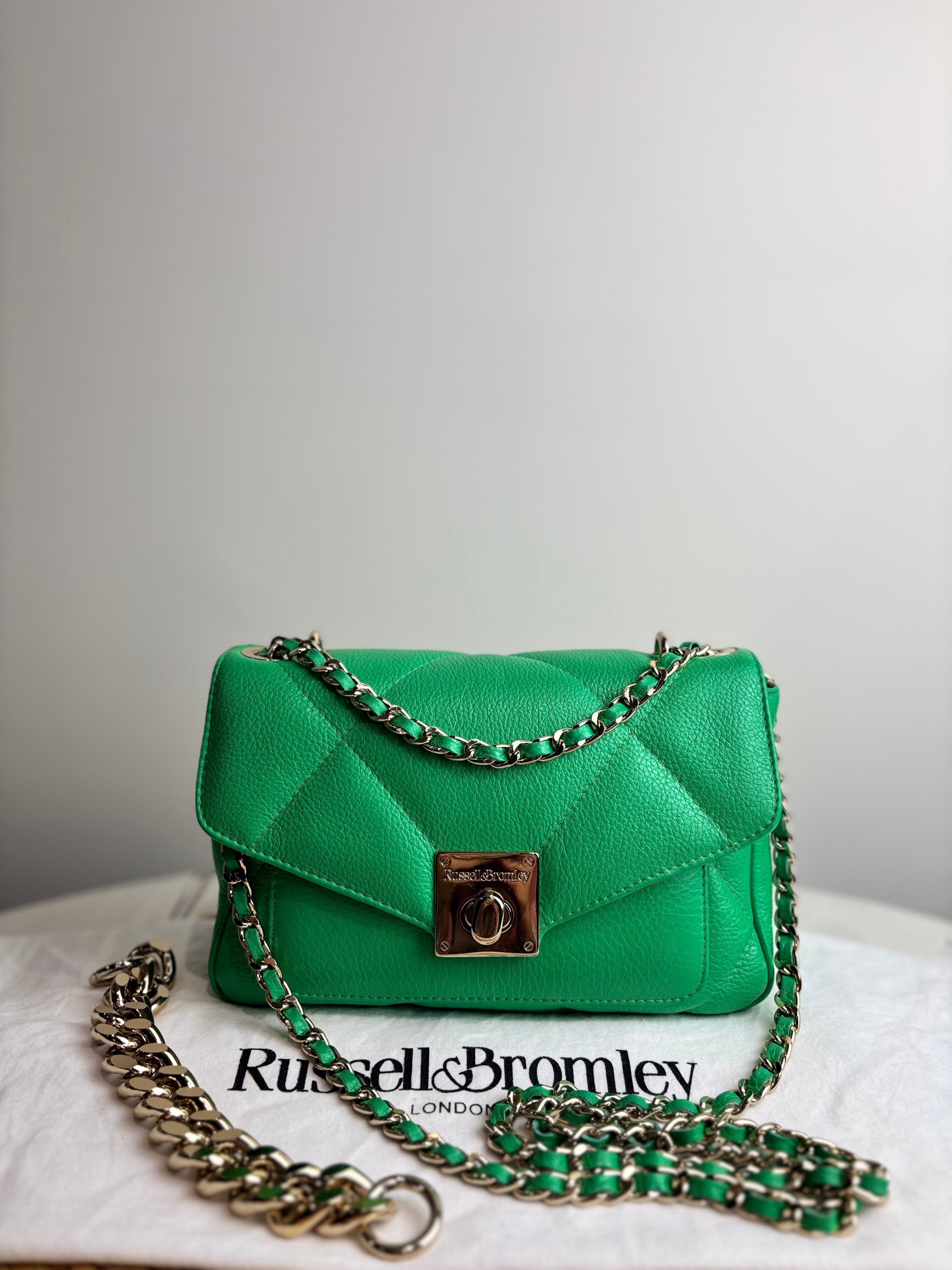 Russell & Bromley Quiltpuff Mini Soft Leather Crossbody