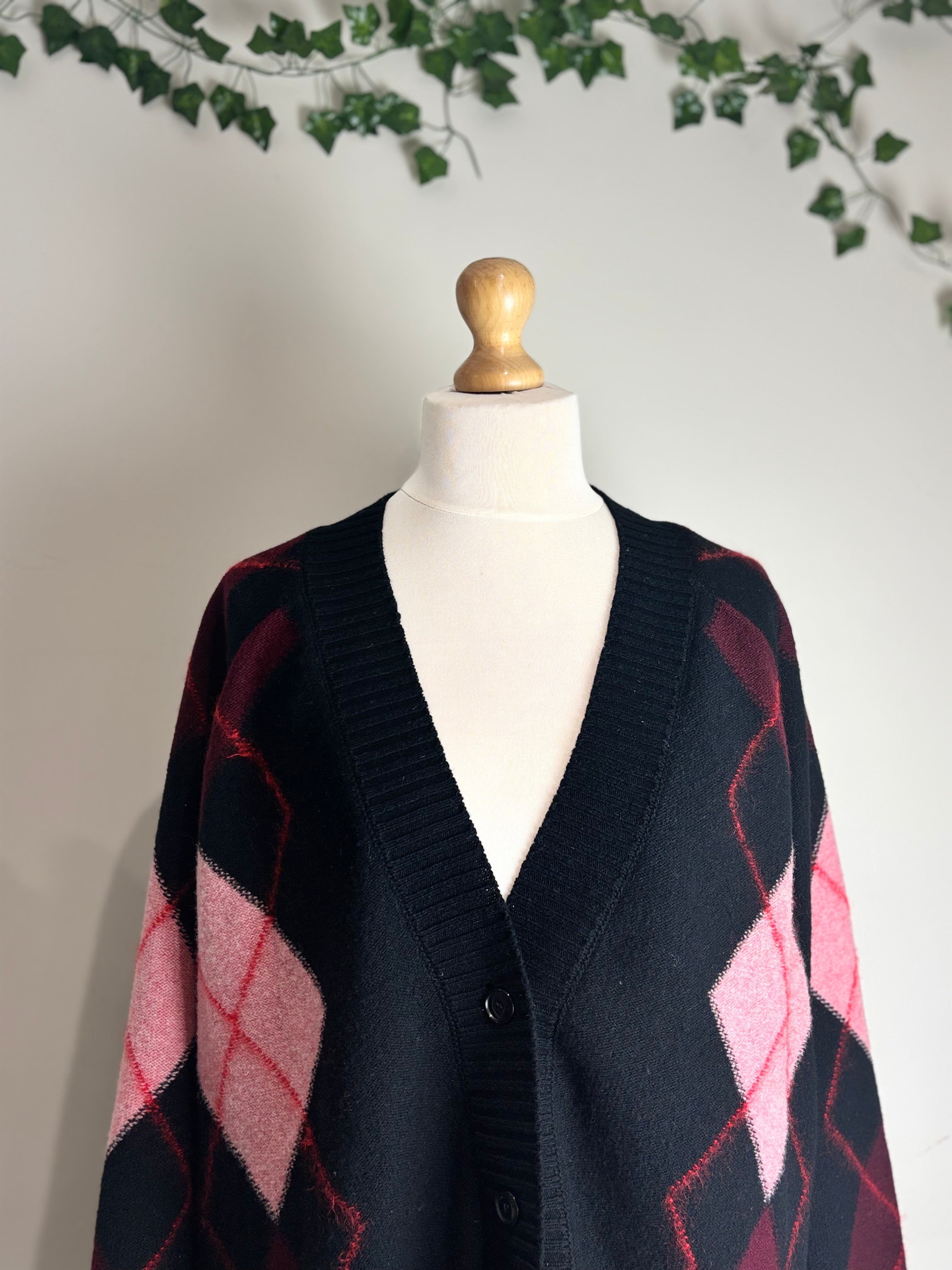 Molly Goddard Argyle Lambswool & Mohair Cardigan