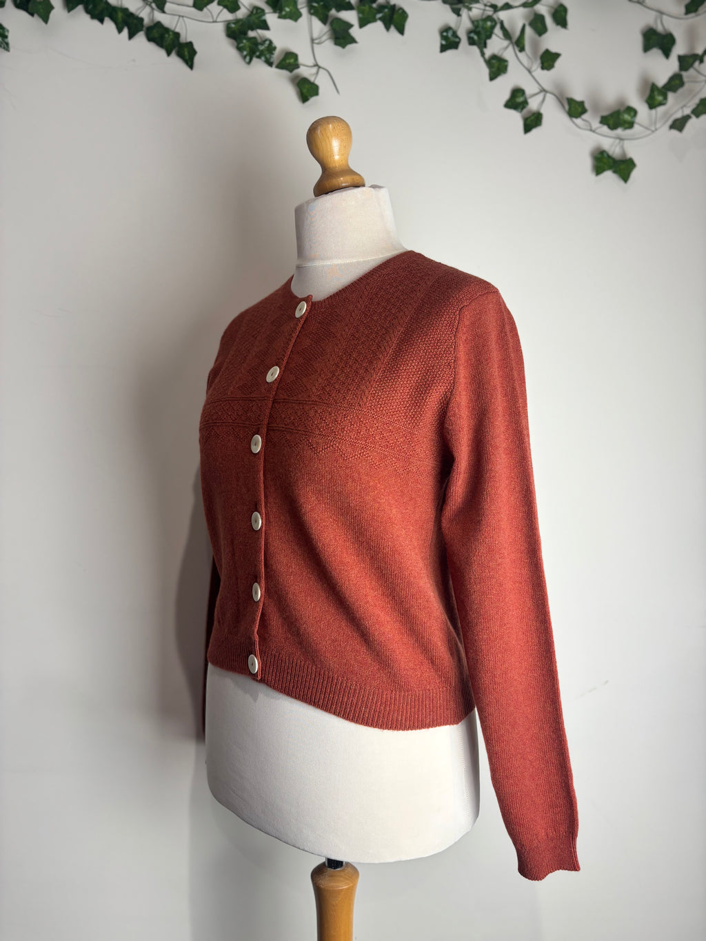 Brora Guernsey Cashmere Cardigan