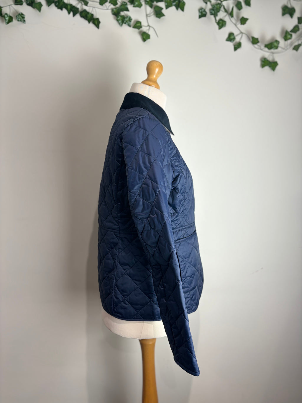 Barbour Navy Quilted Jacket