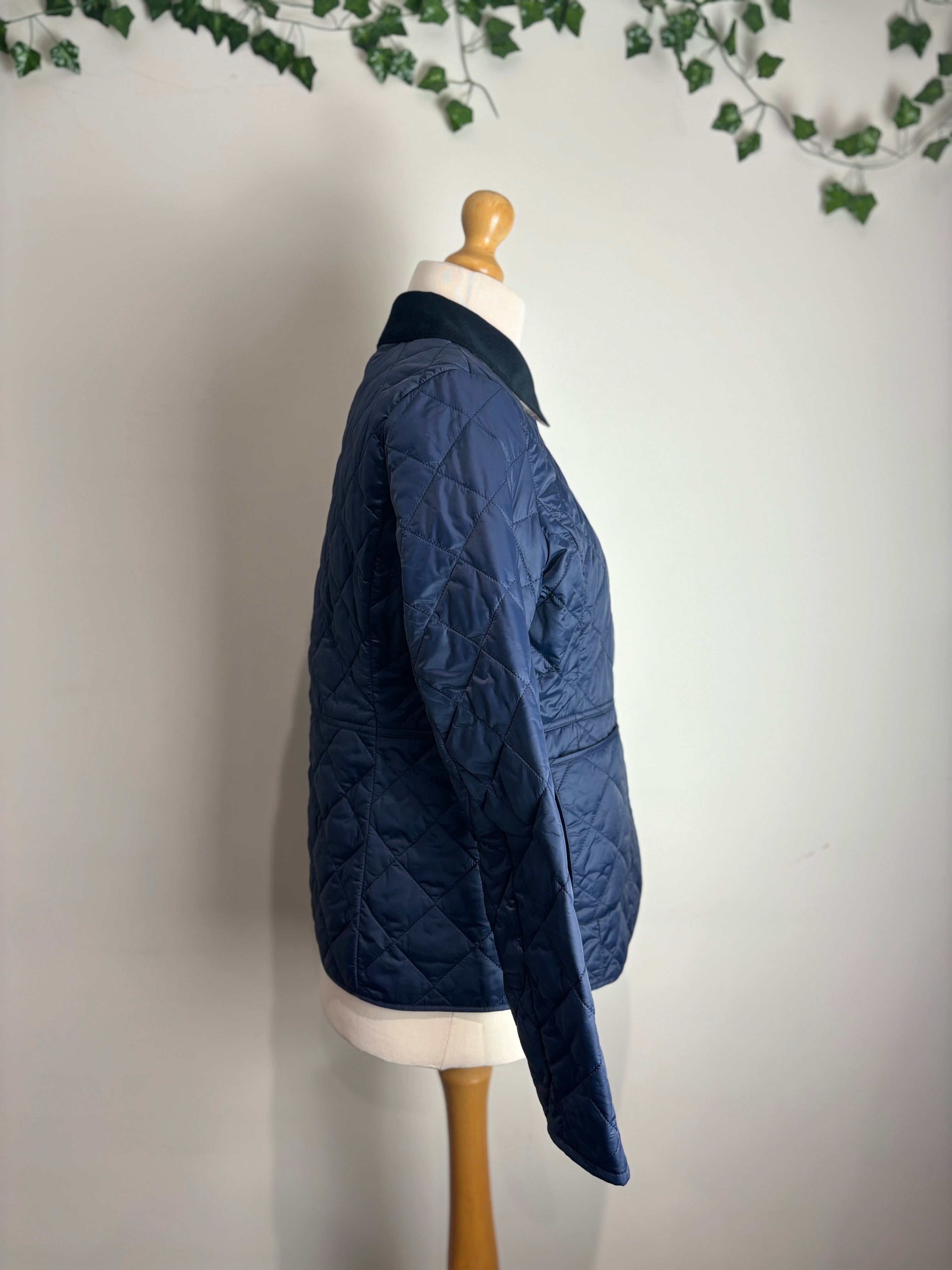 Barbour Navy Quilted Jacket