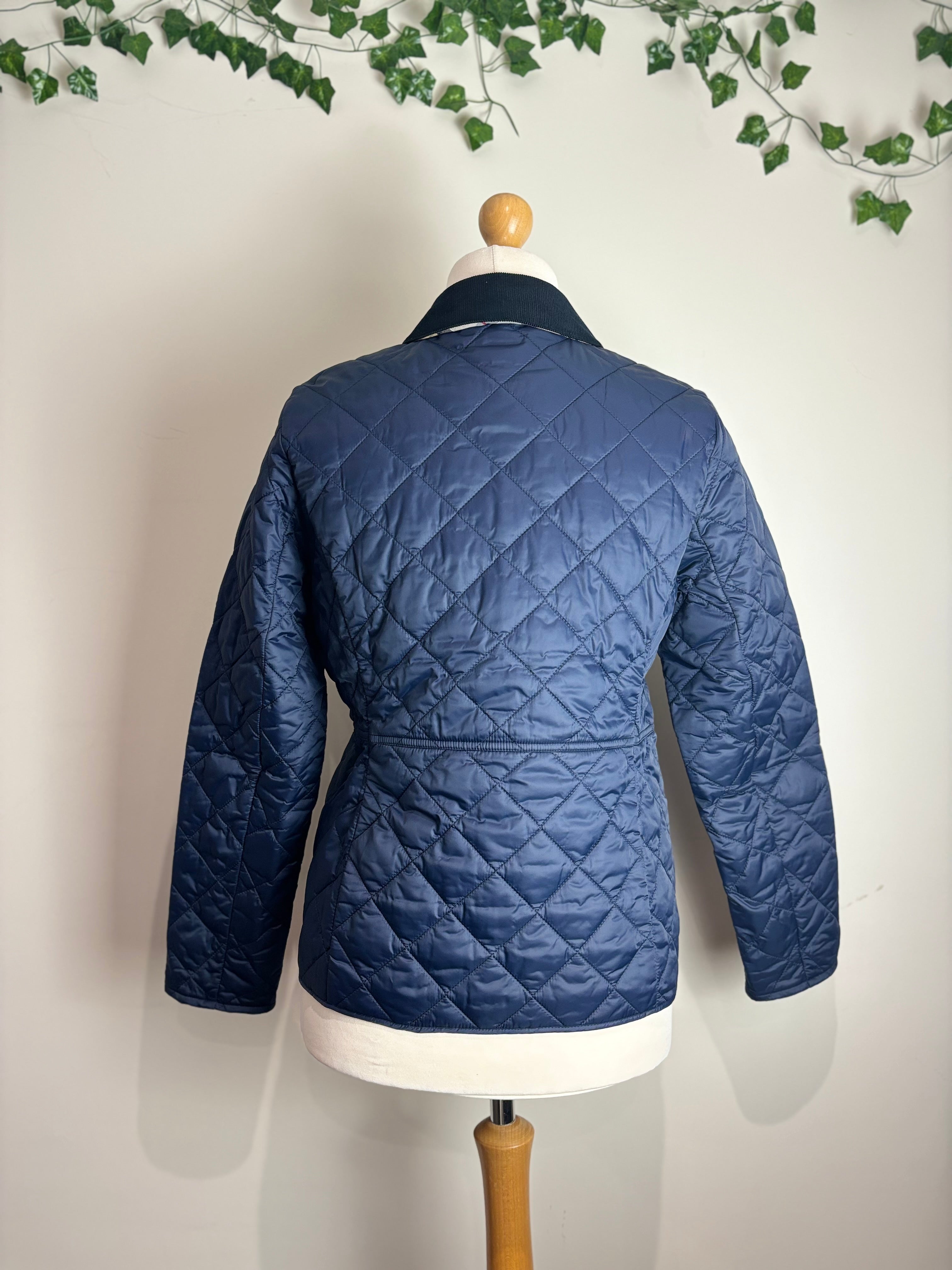 Barbour Navy Quilted Jacket