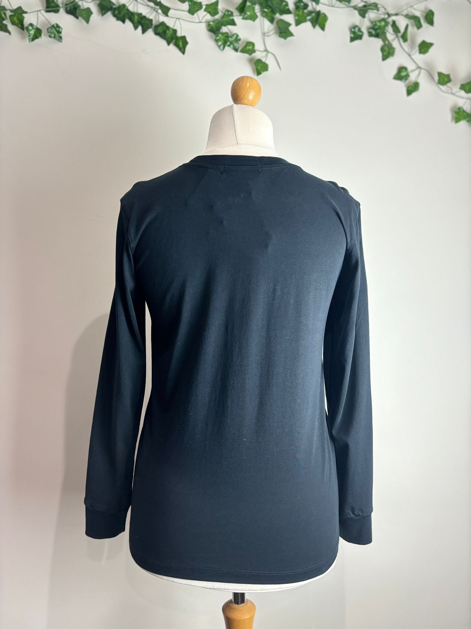 Bella Freud Black Jersey Top