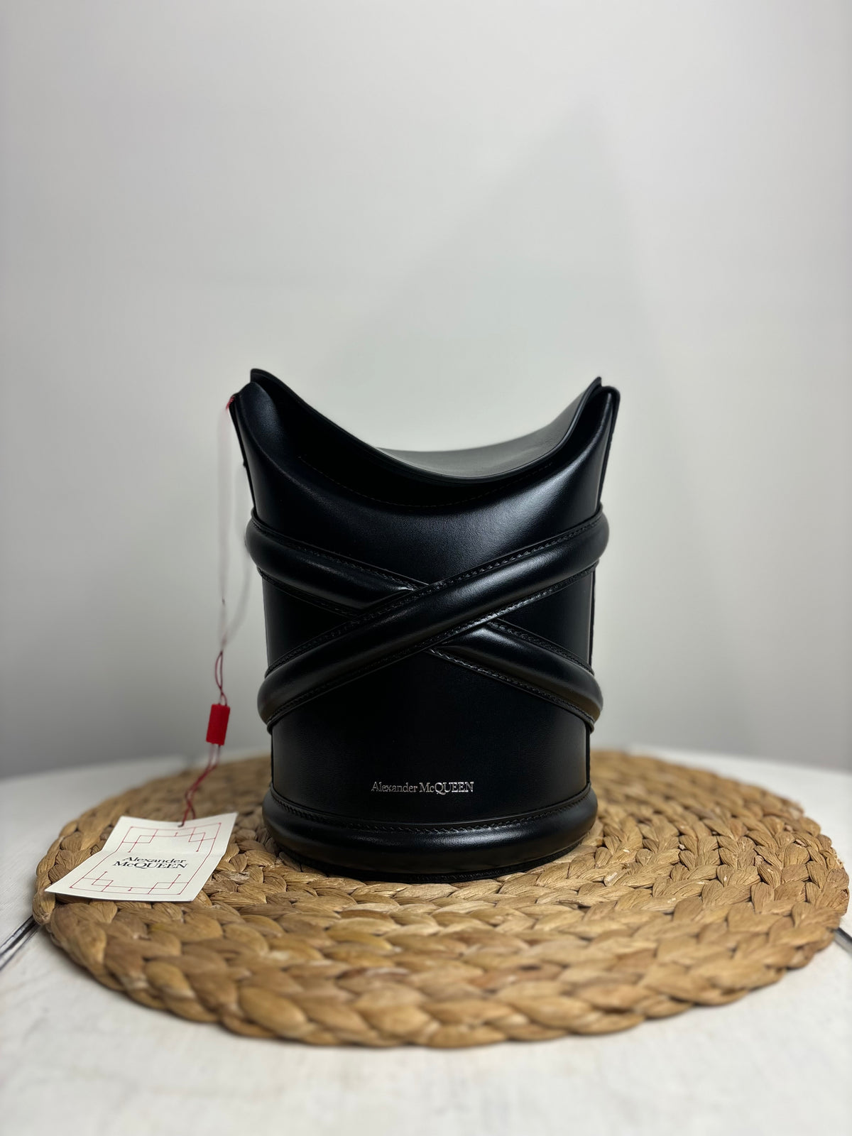 Alexander McQueen The Curve Bucket Bag