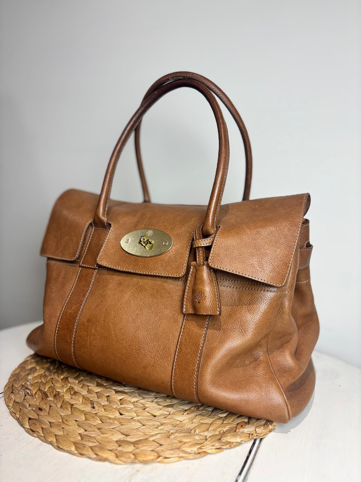 Mulberry Oak Natural Leather Bayswater