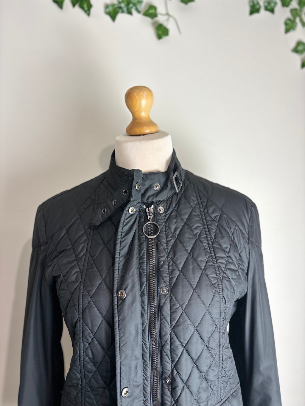 Belstaff Aynsley Quilted Black Jacket