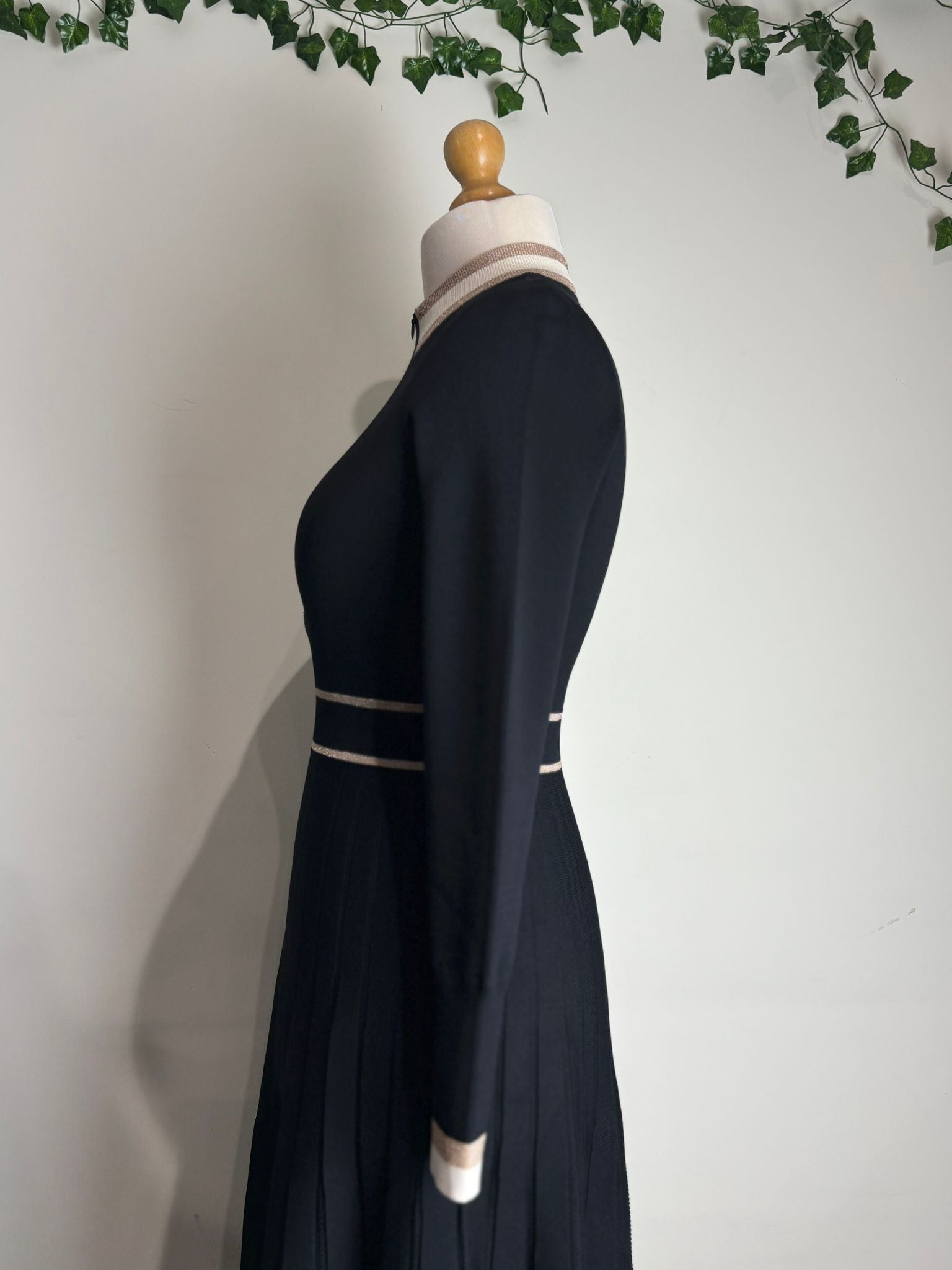 ME+EM black Maxi Dress