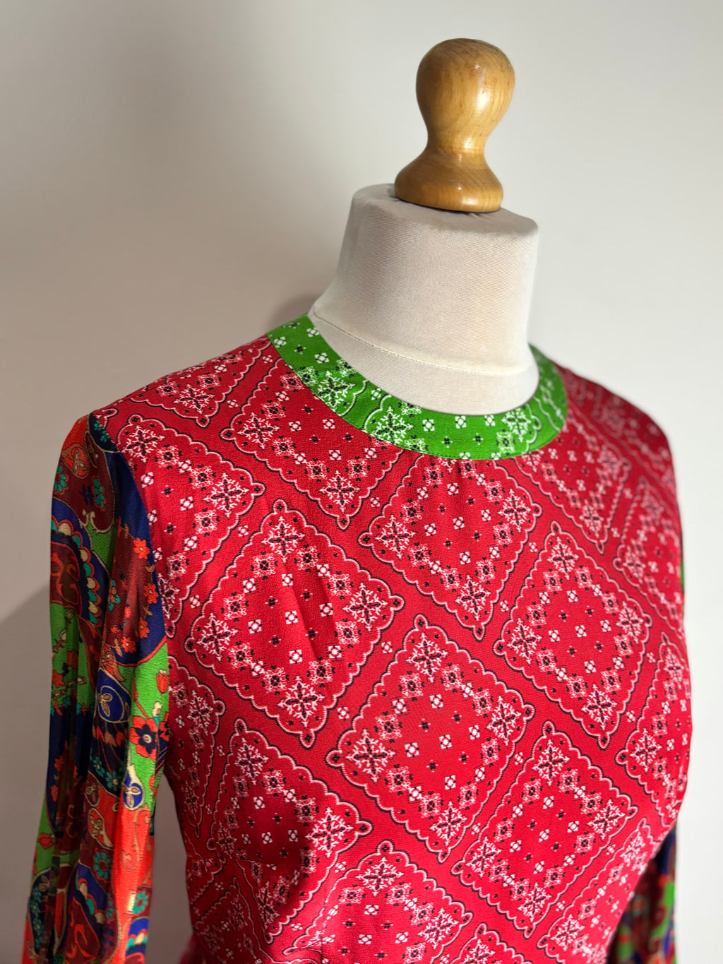 RIXO Emma Printed Silk Crepe de Chine Dress