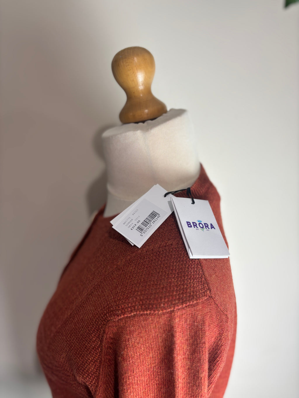 Brora Guernsey Cashmere Cardigan