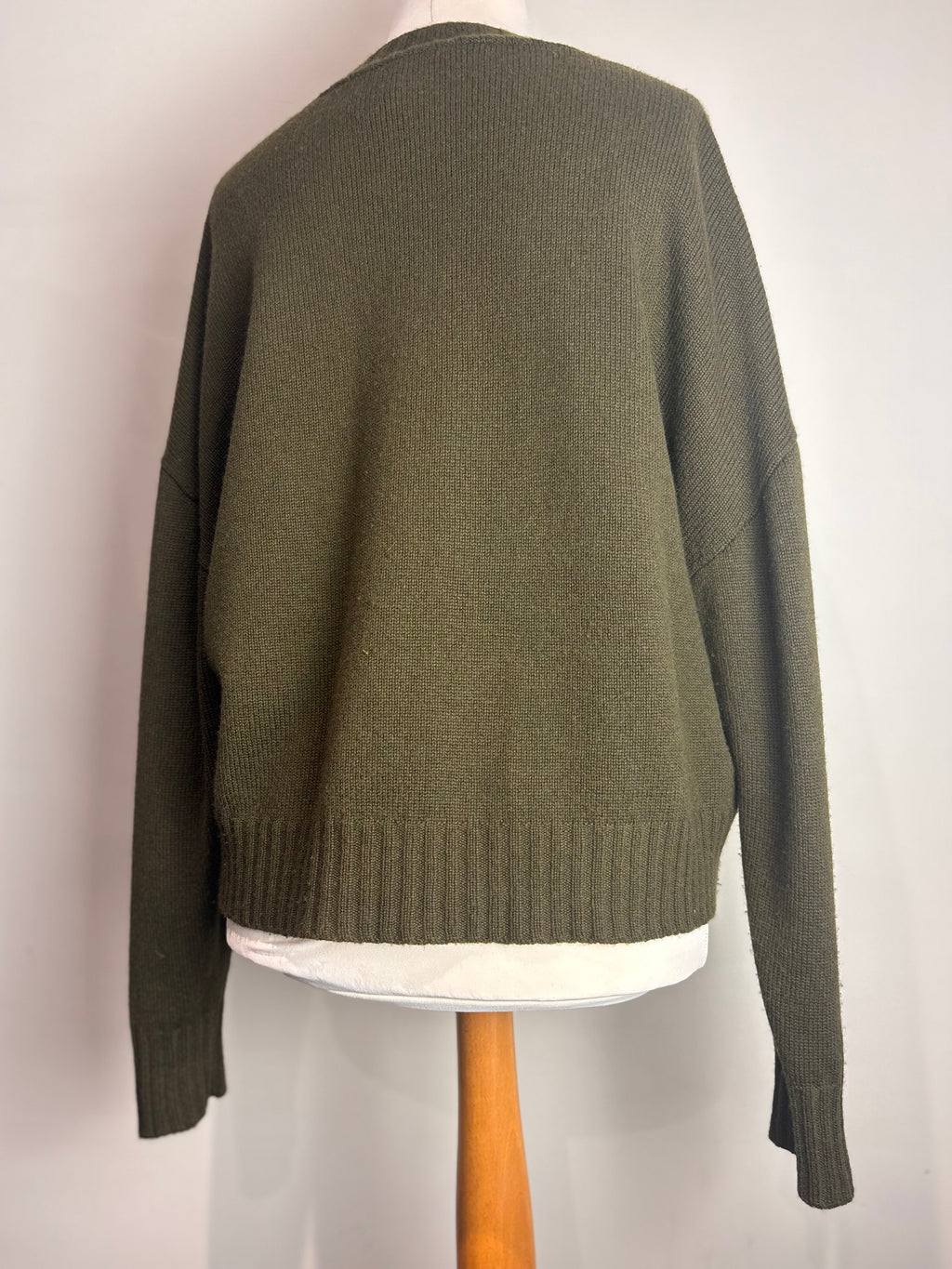 NOMAD Khaki Wool Knit
