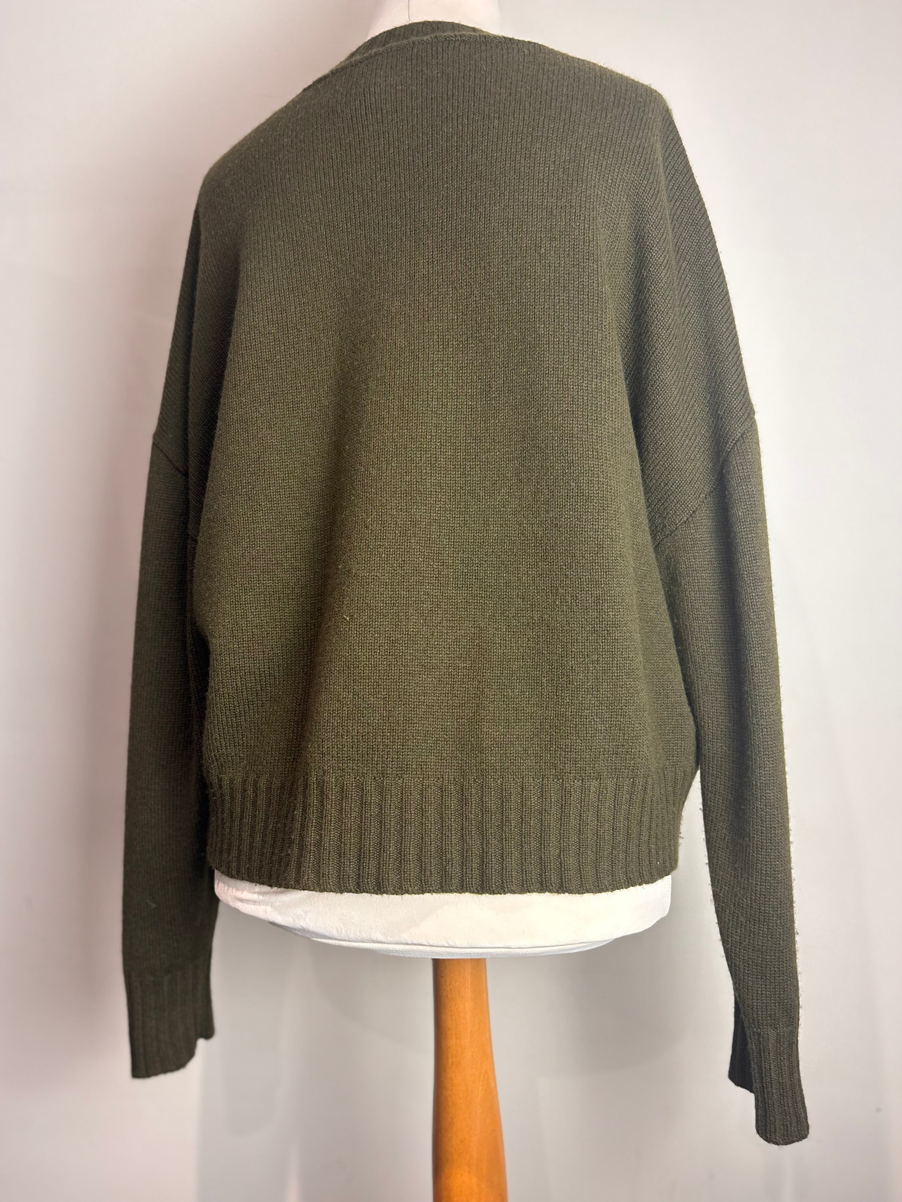 NOMAD Khaki Wool Knit