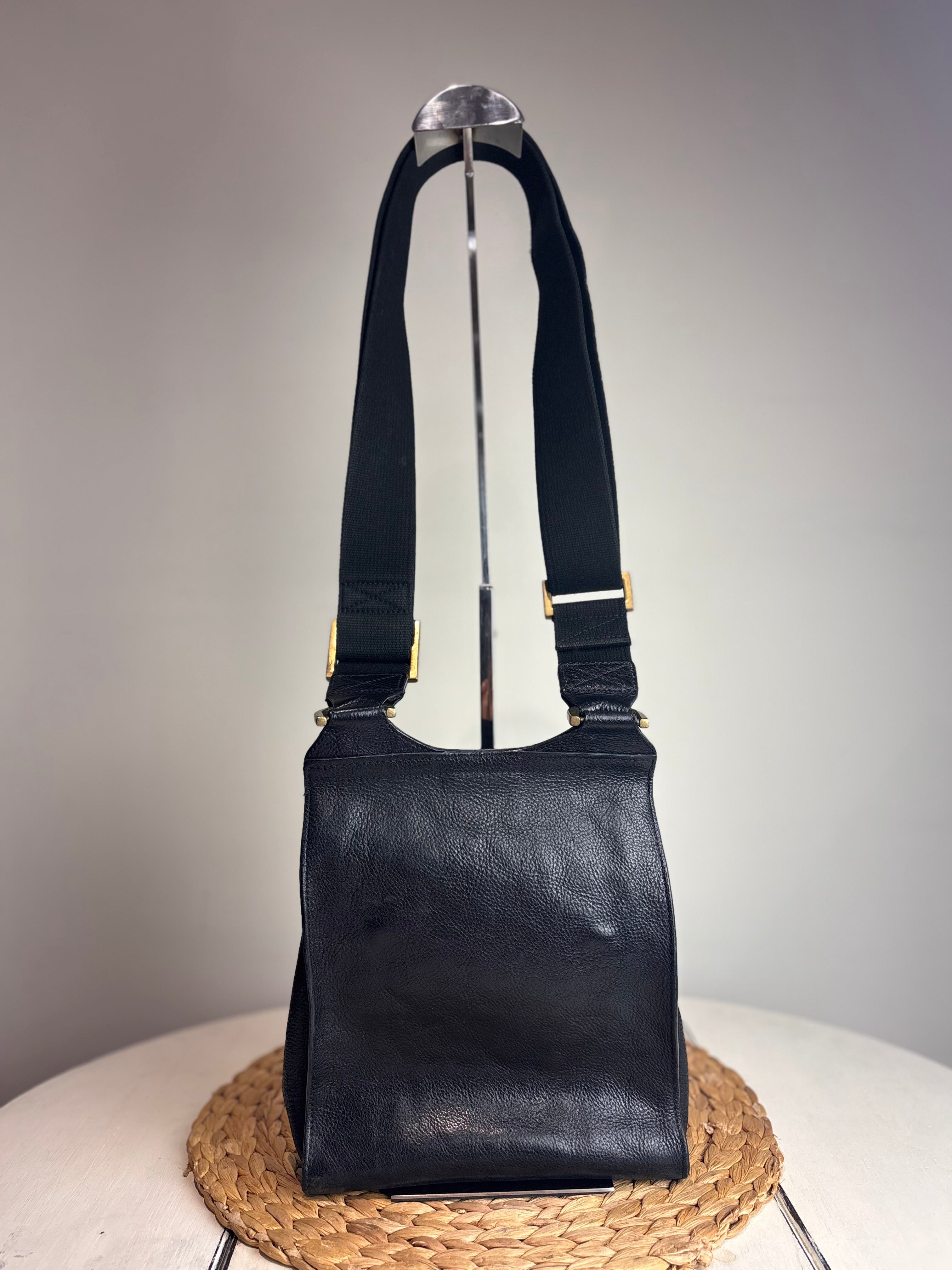 Mulberry Antony Messenger Satchel (Dark Brown Leather)