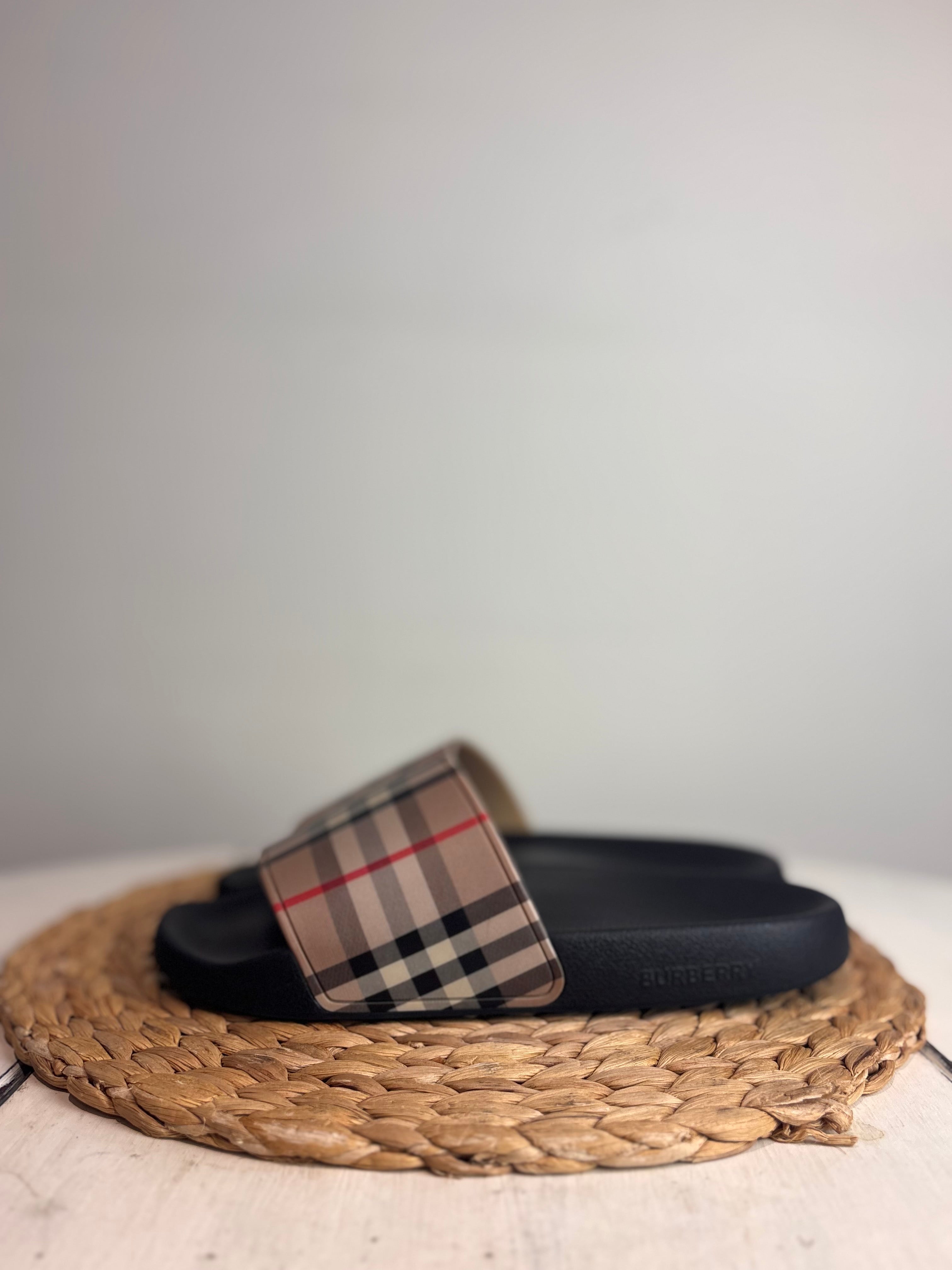Burberry Vintage Check Furley Sliders