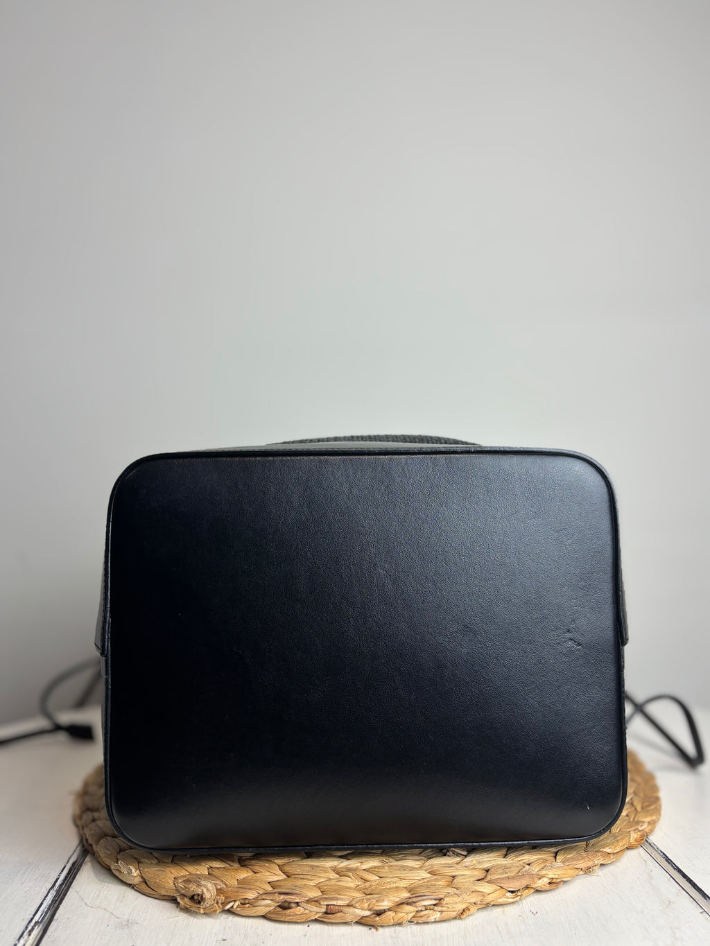 Yves Saint Laurent Teddy Drawstring Shopping Tote