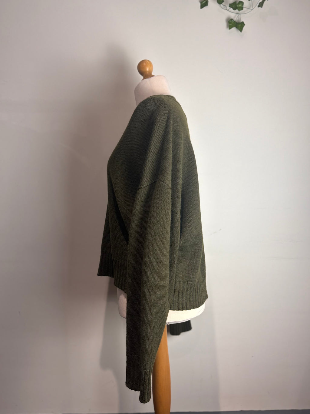 NOMAD Khaki Wool Knit