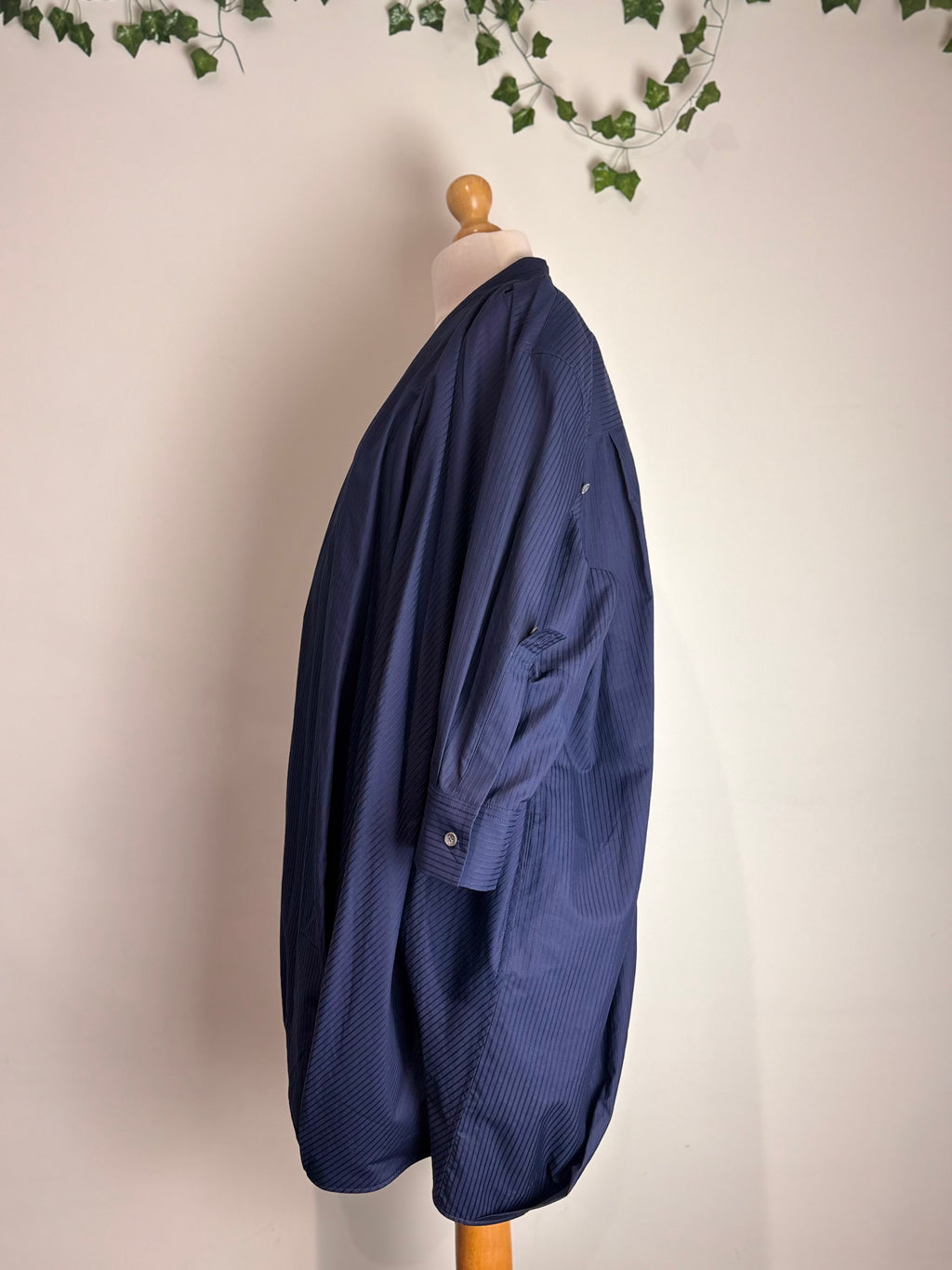 LOEWE Draped Navy Dress