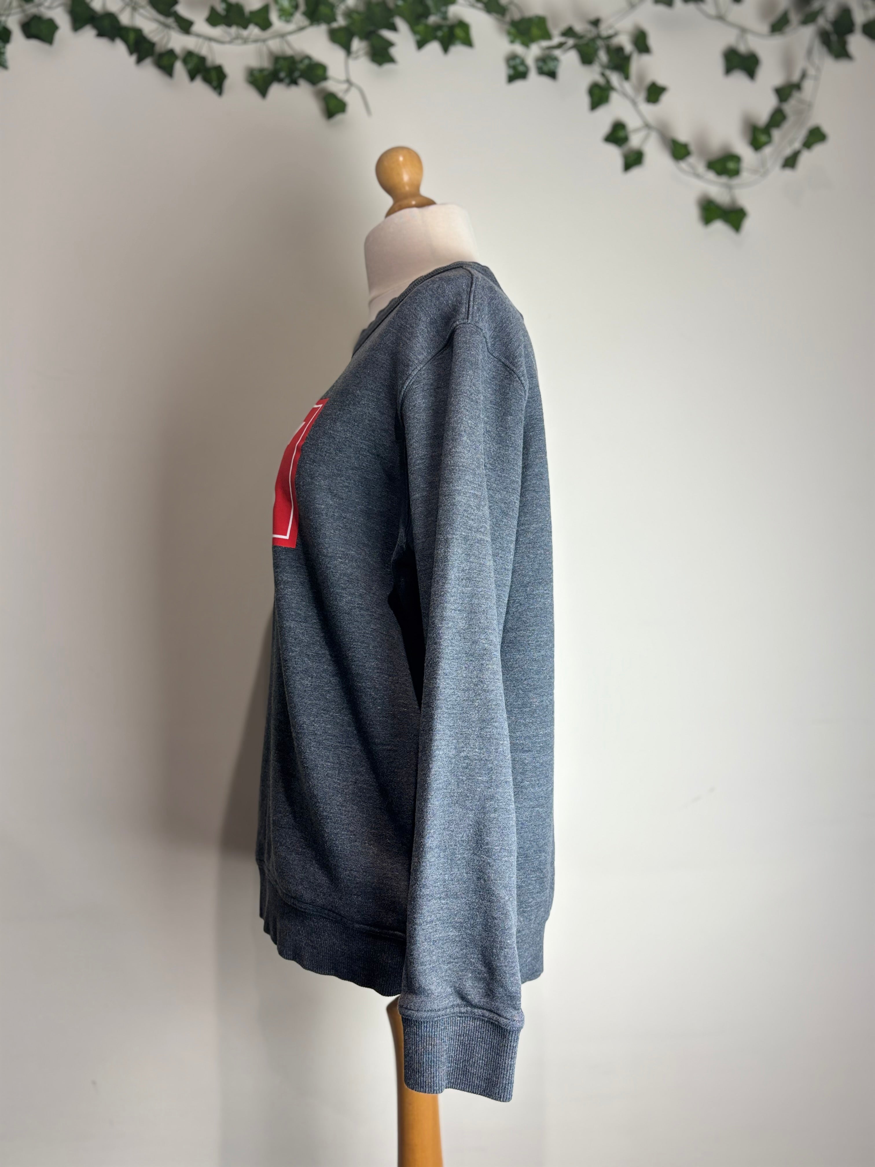 Burberry Fawson Grey Logo Sweatshirt