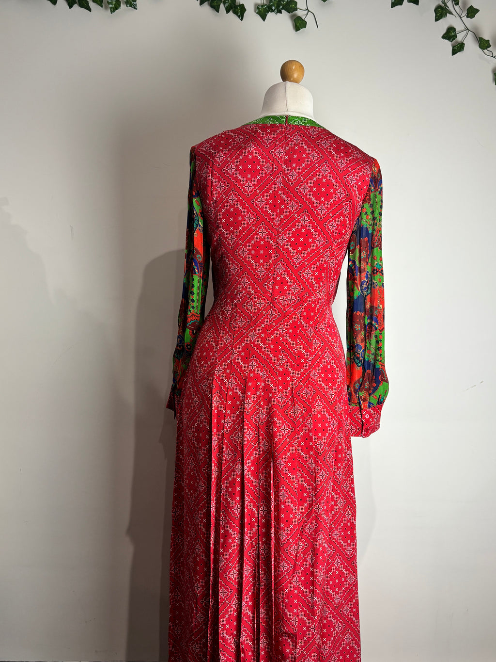 RIXO Emma Printed Silk Crepe de Chine Dress