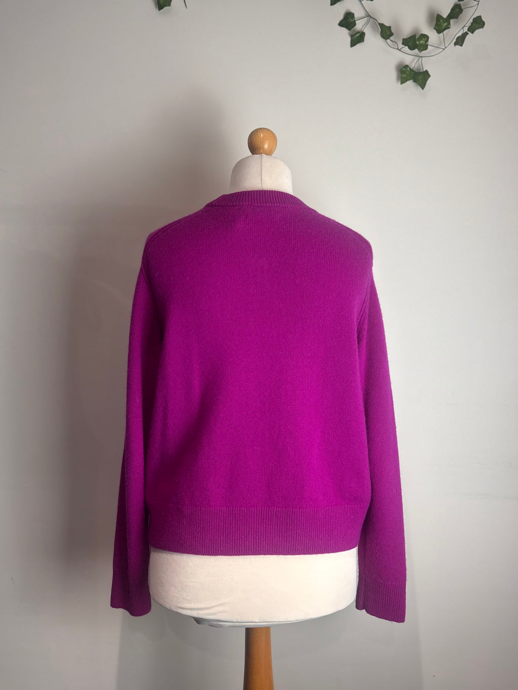 COS Fuchsia Cashmere Jumper