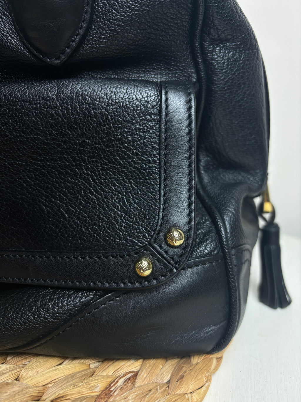 Mulberry Grosvenor Black Shoulder Bag