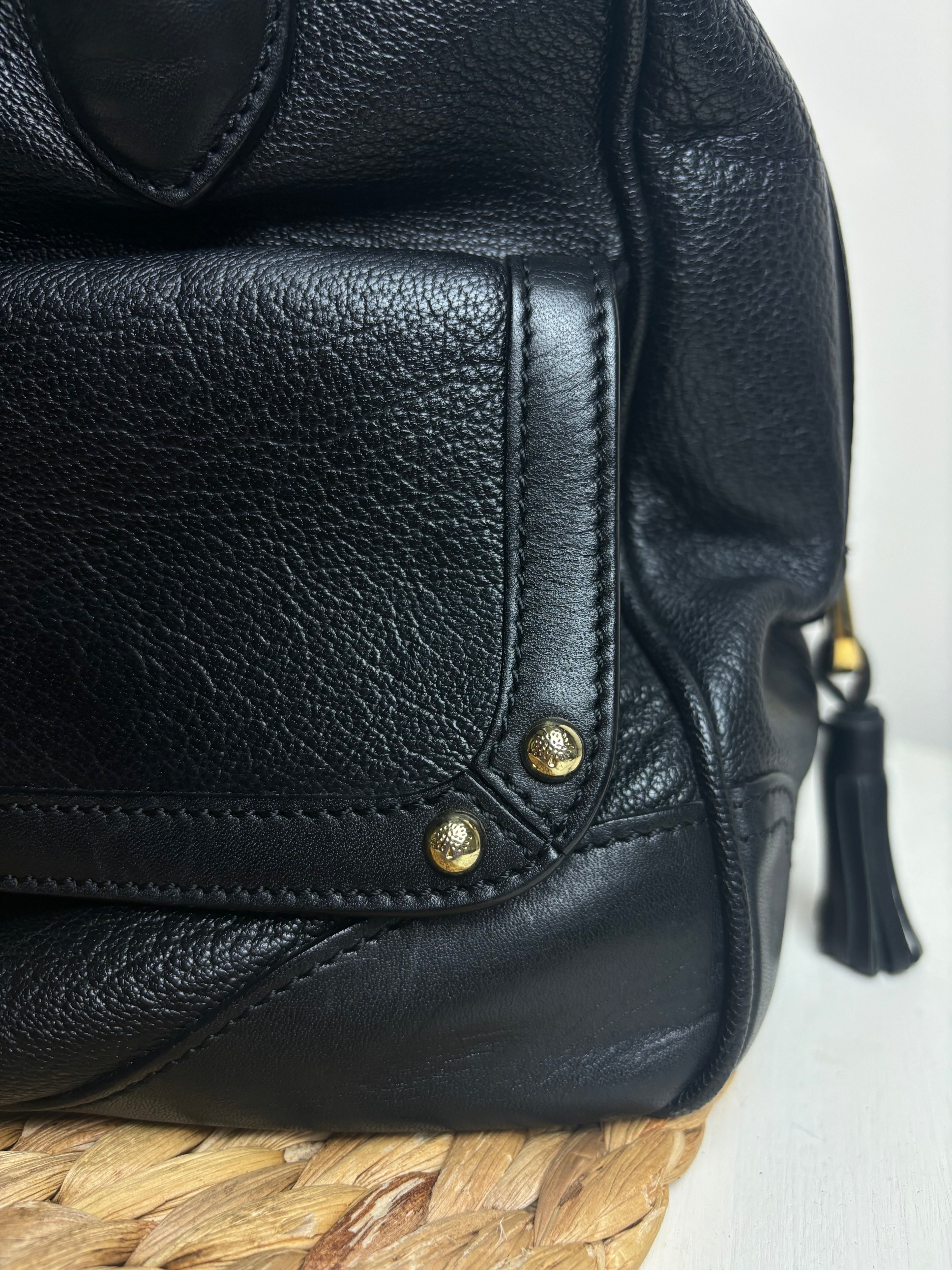 Mulberry Grosvenor Black Shoulder Bag