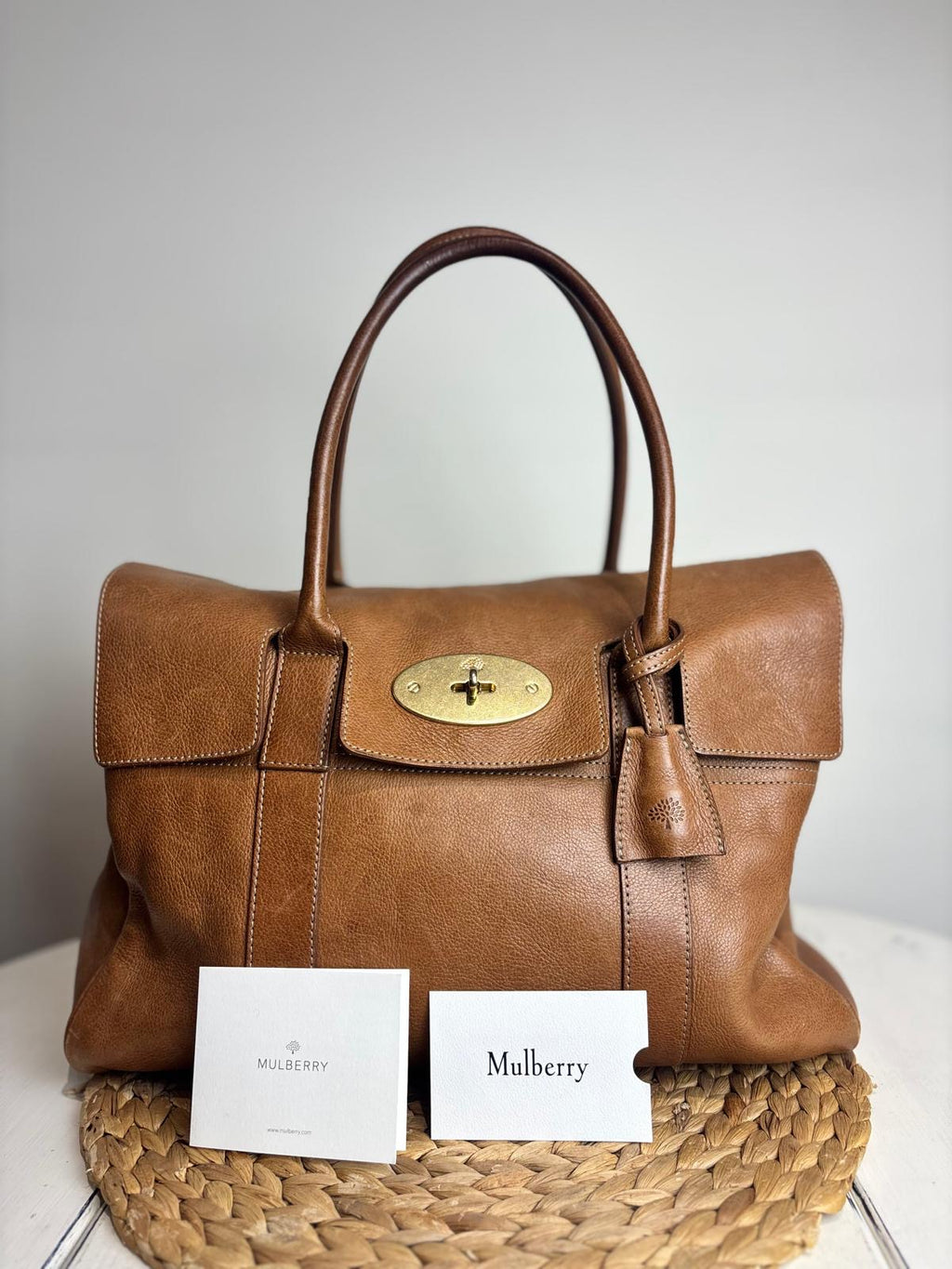 Mulberry Oak Natural Leather Bayswater