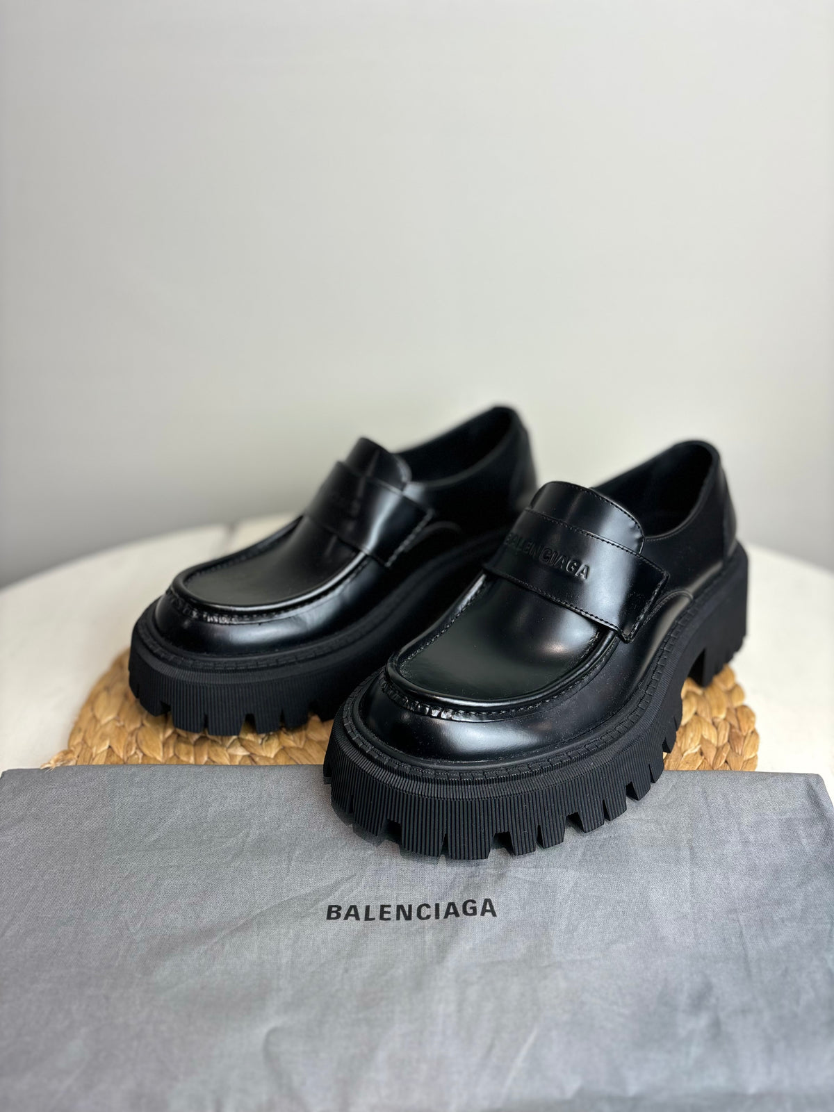 BALENCIAGA Women's Tractor Loafer