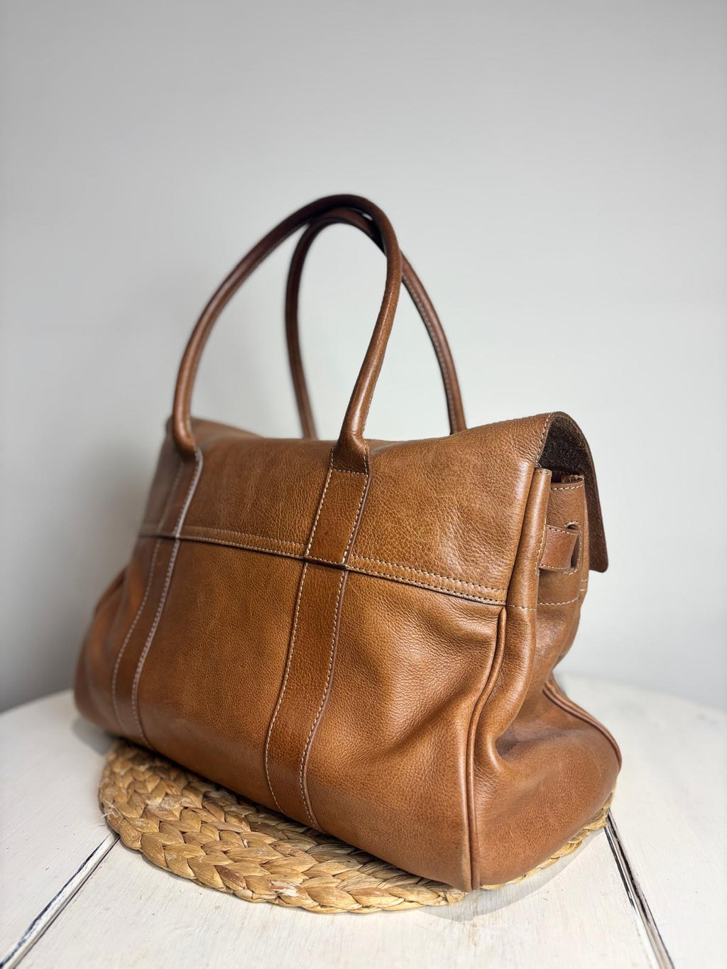 Mulberry Oak Natural Leather Bayswater