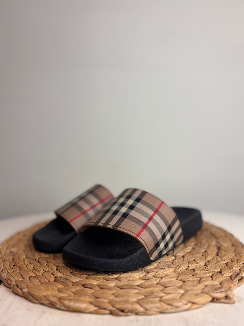 Burberry Vintage Check Furley Sliders