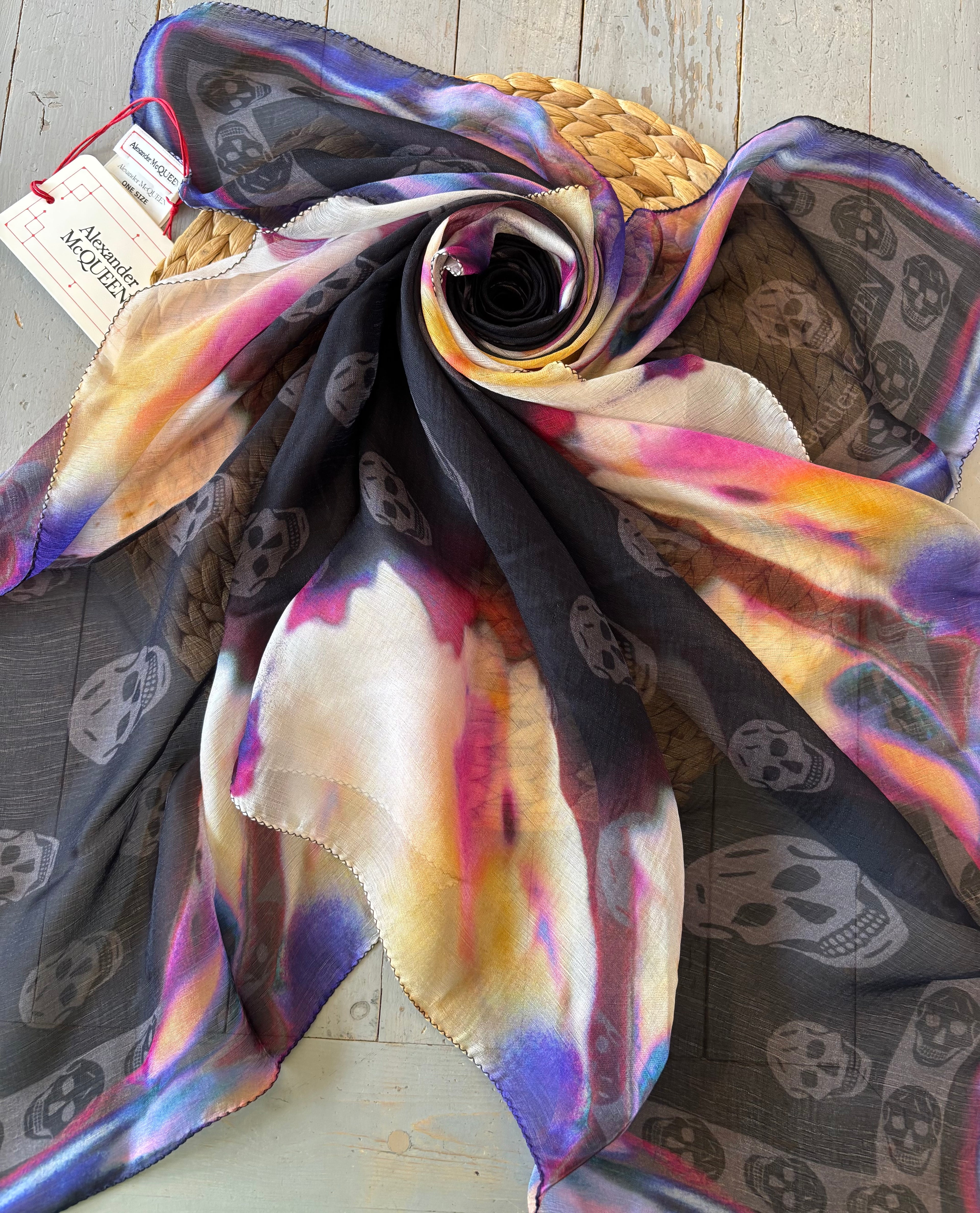 Alexander McQueen Silk Scarf