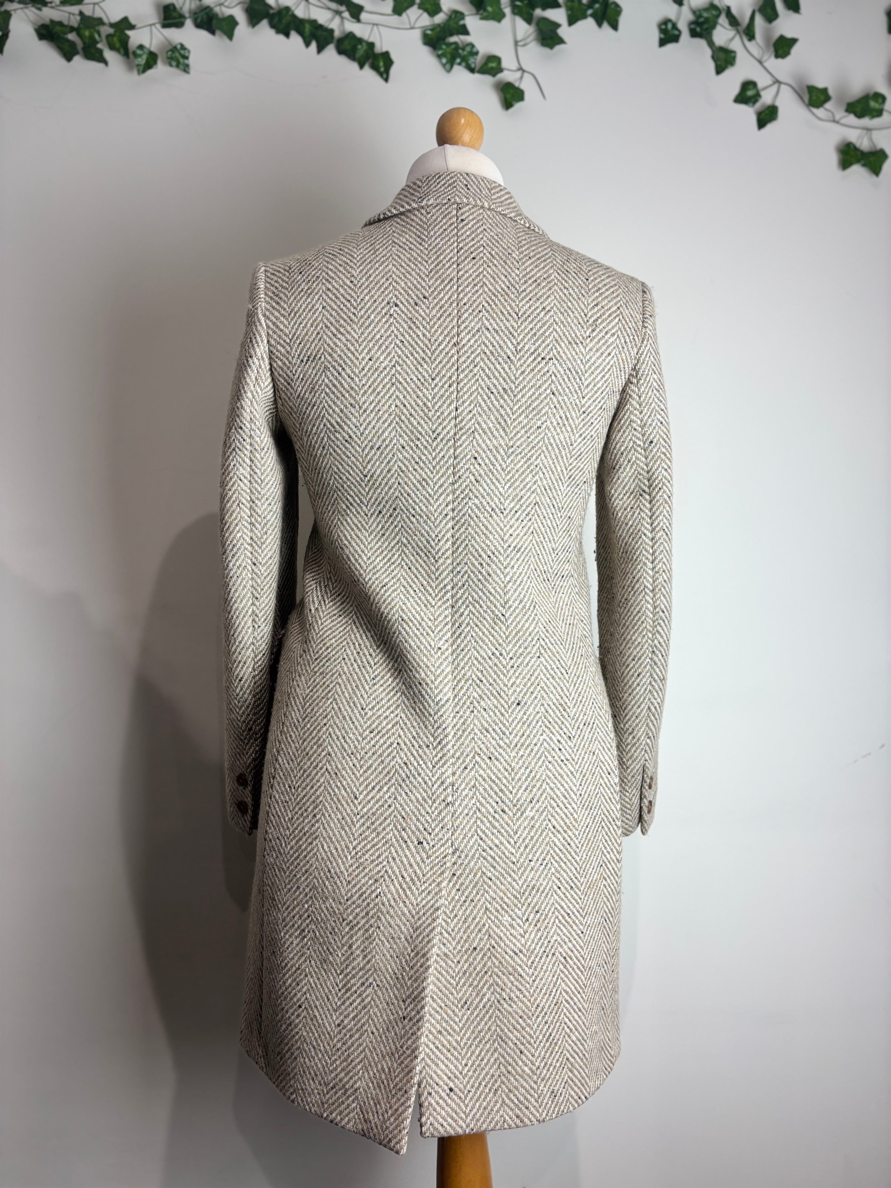 Jigsaw Herringbone Coat