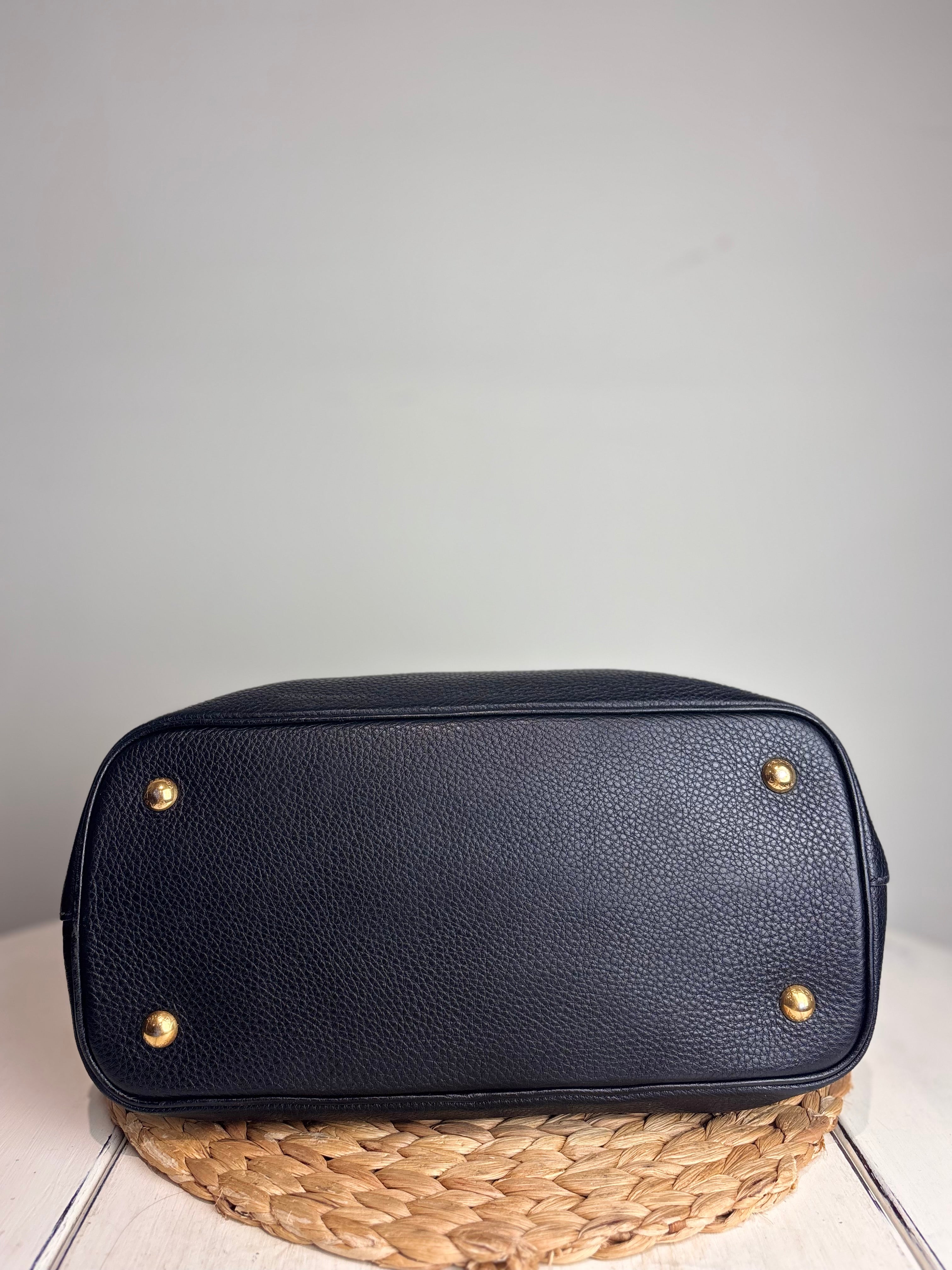 Prada Phenix Vitello Leather Two-Way Tote