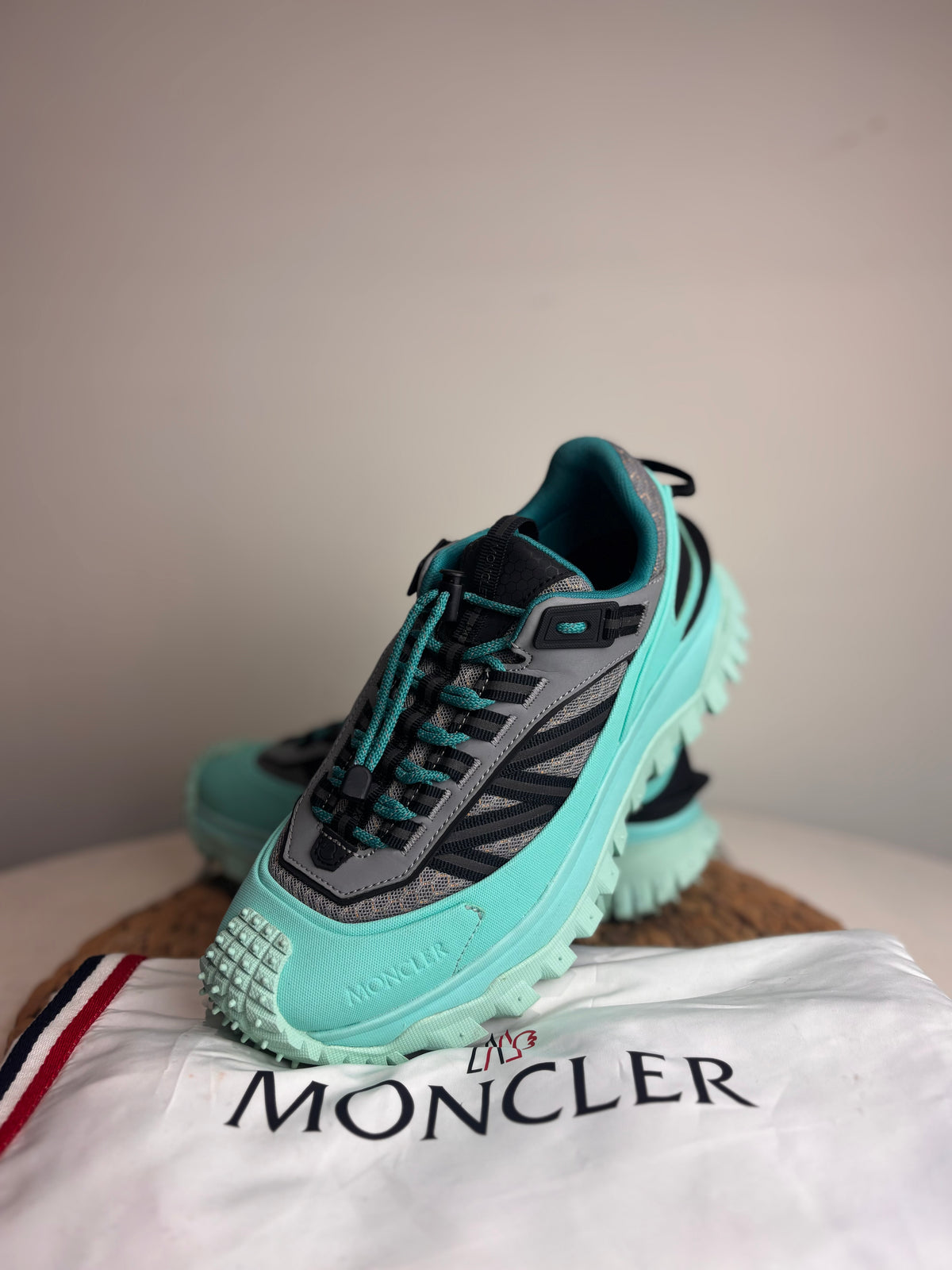 MONCLER Trailgrip Panelled Gore-Tex Trainers