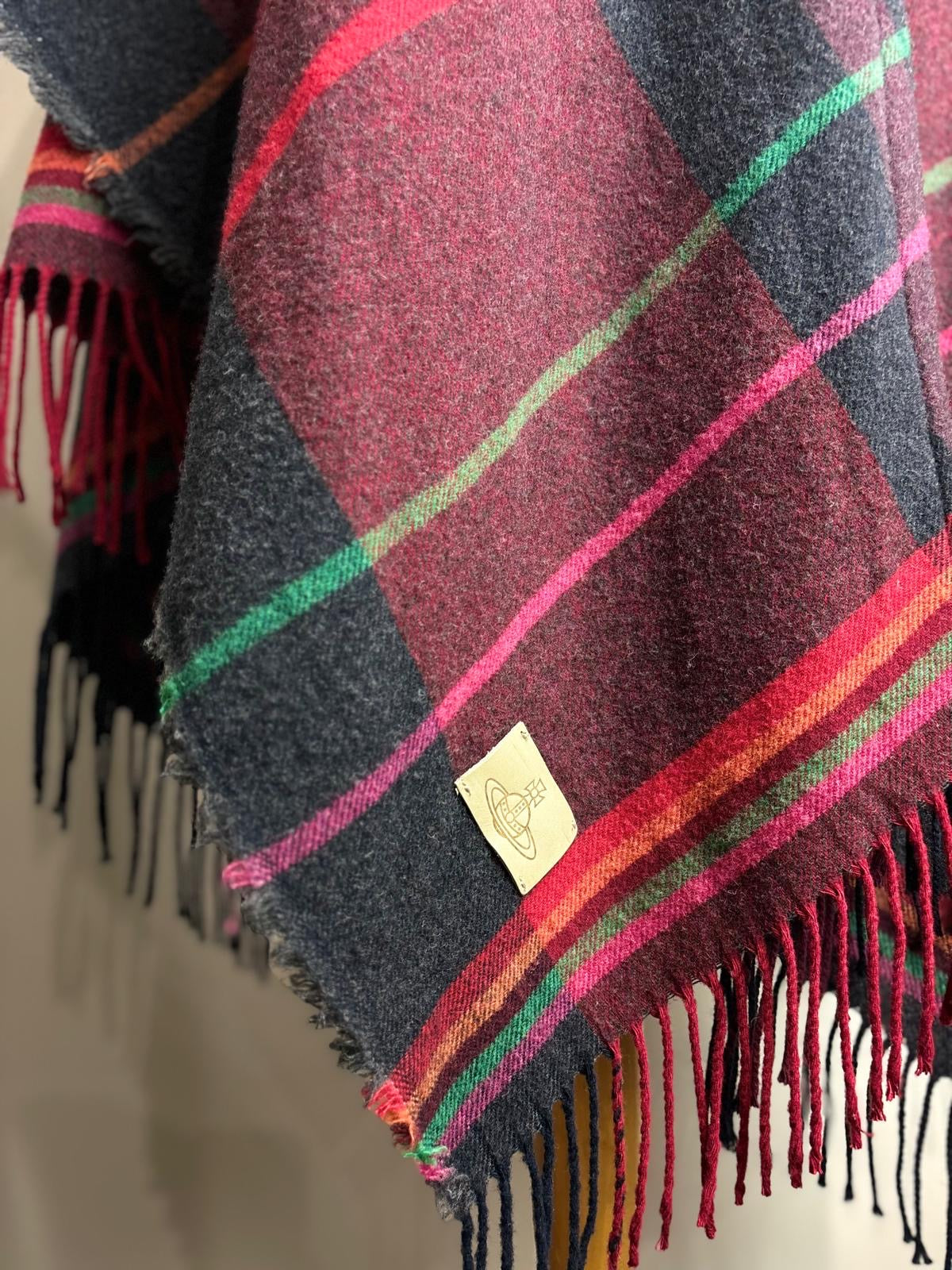 Vivienne Westwood Tartan Poncho