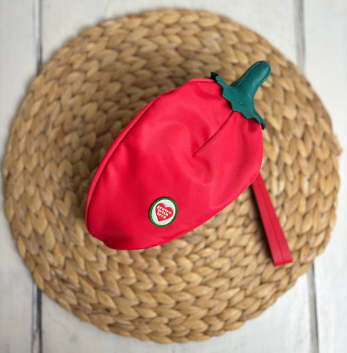 Anya Hindmarsh Pepper Leather-Trimmed Nylon Pouch