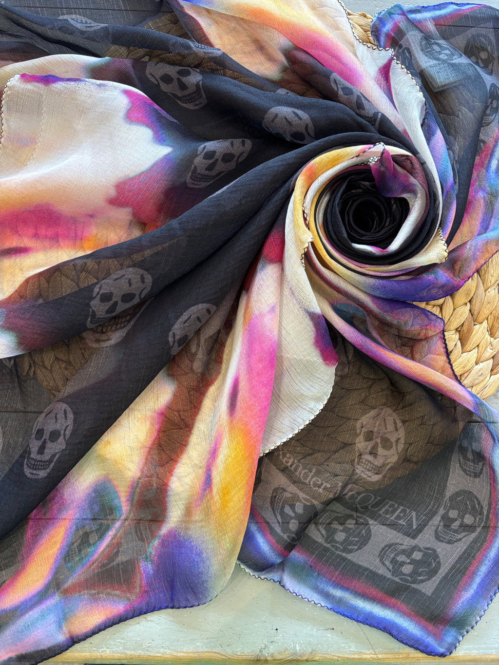 Alexander McQueen Silk Scarf