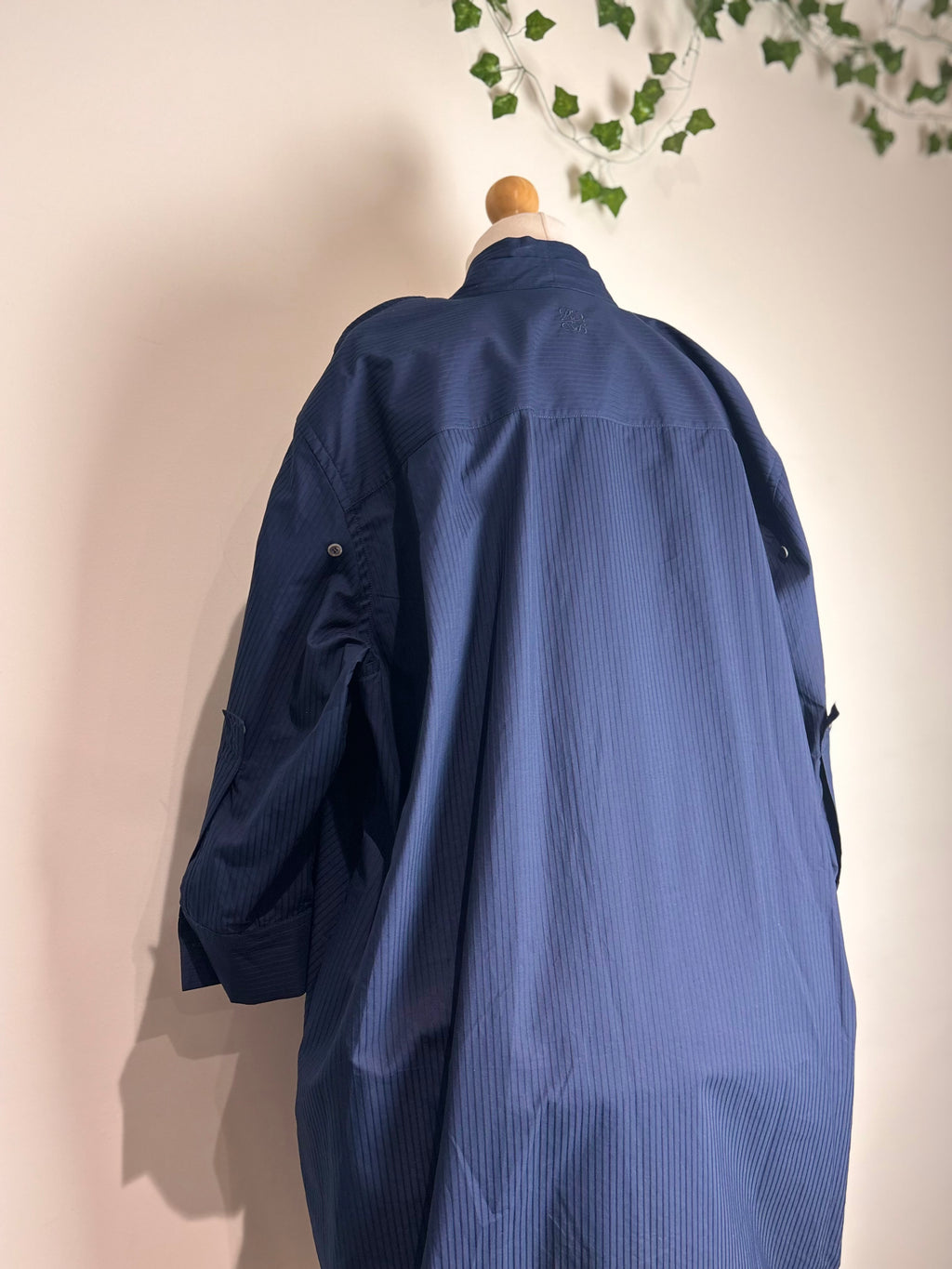 LOEWE Draped Navy Dress