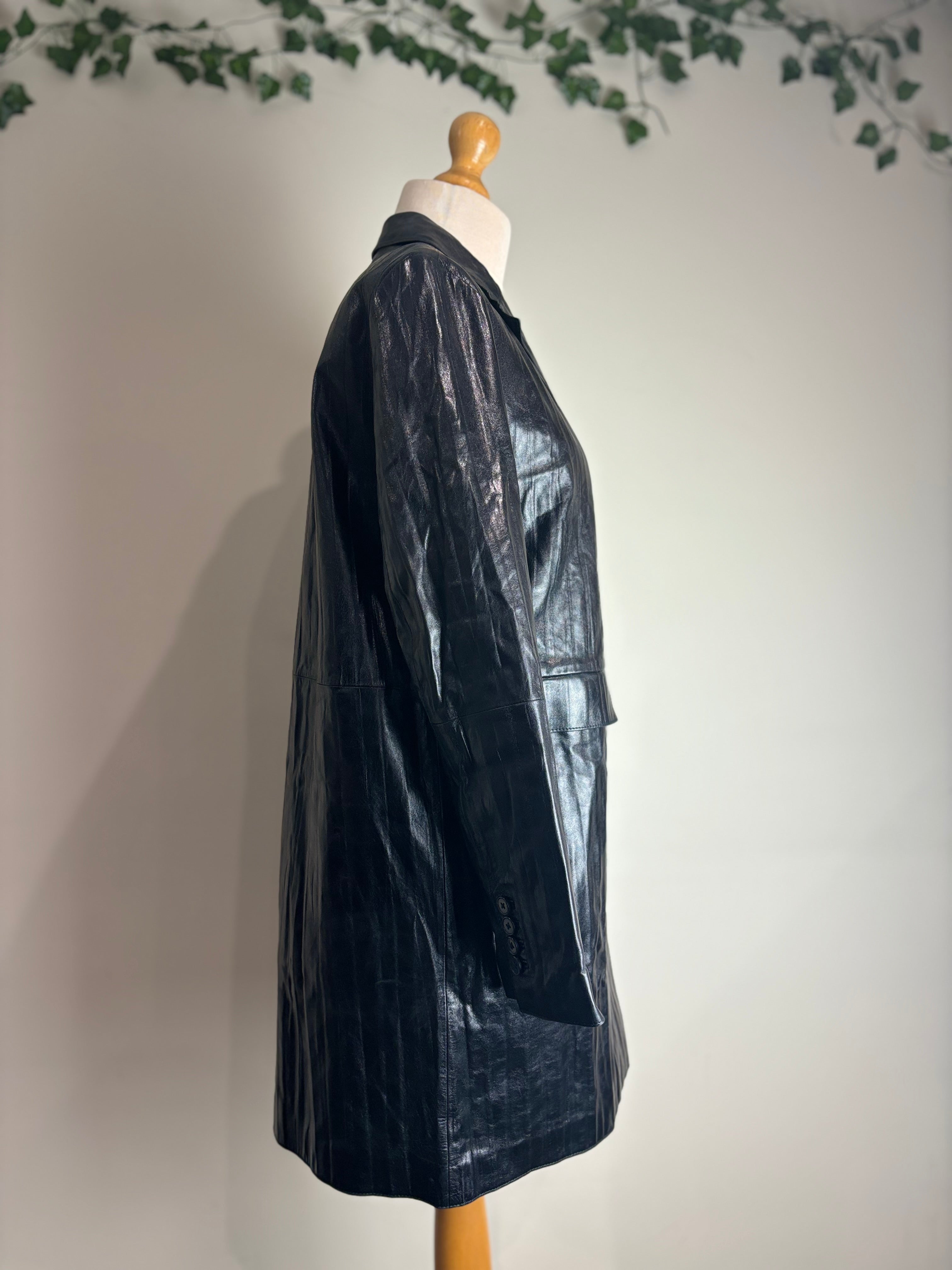 Zara Black Leather Jacket