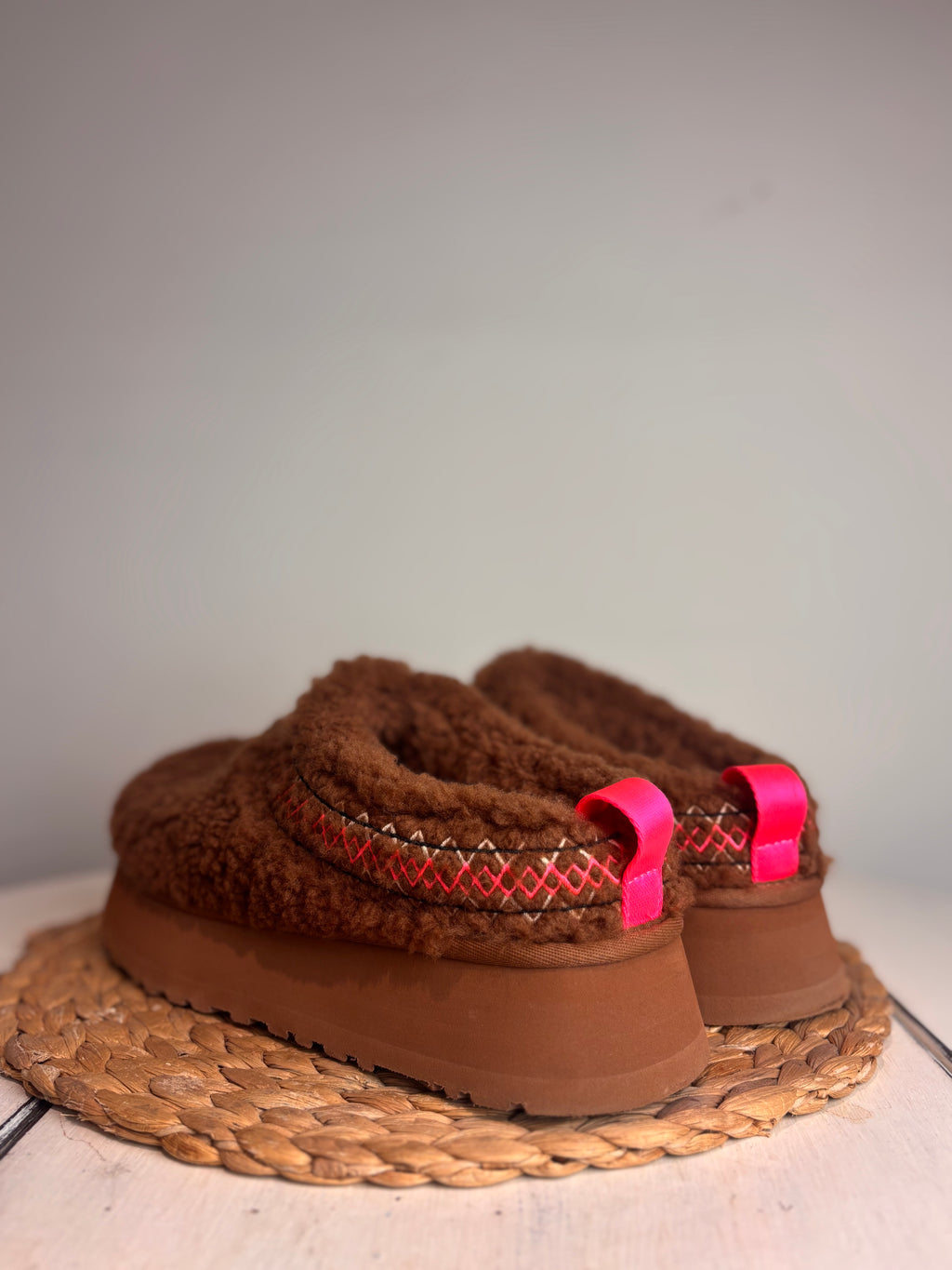 UGG Tazz Heritage Braid Slippers