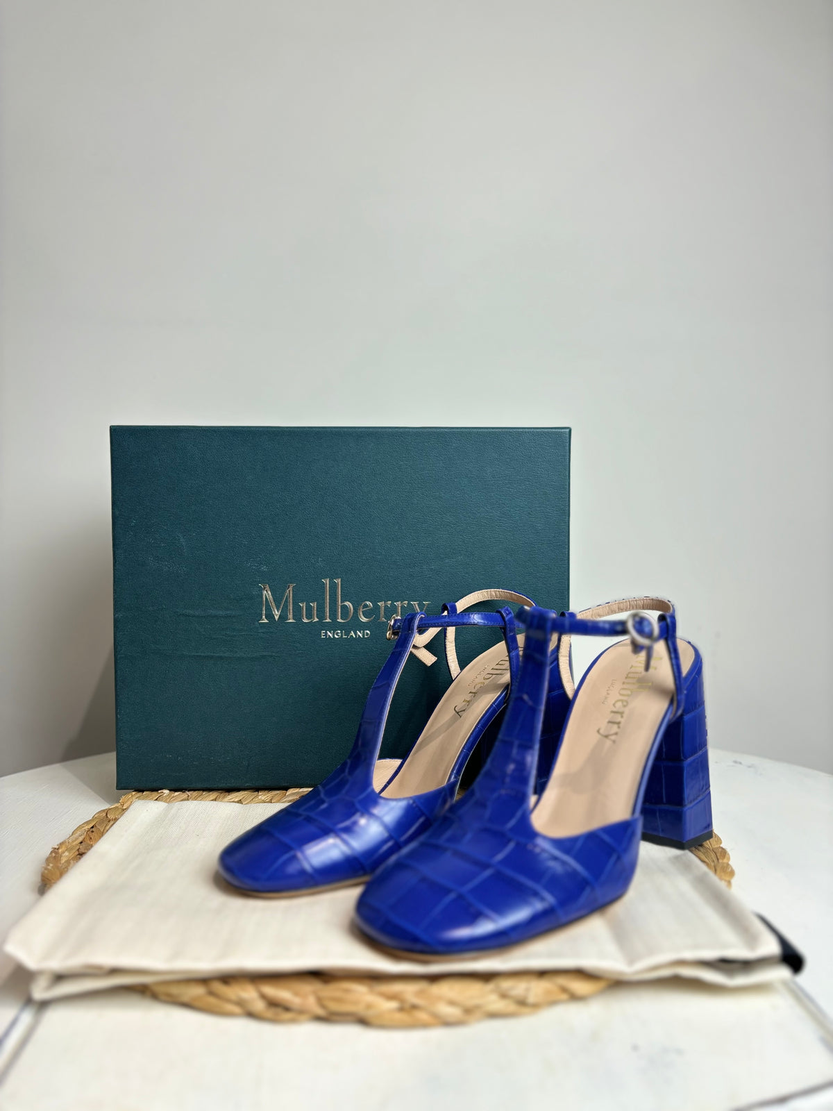 Mulberry Mary T-Bar Pumps
