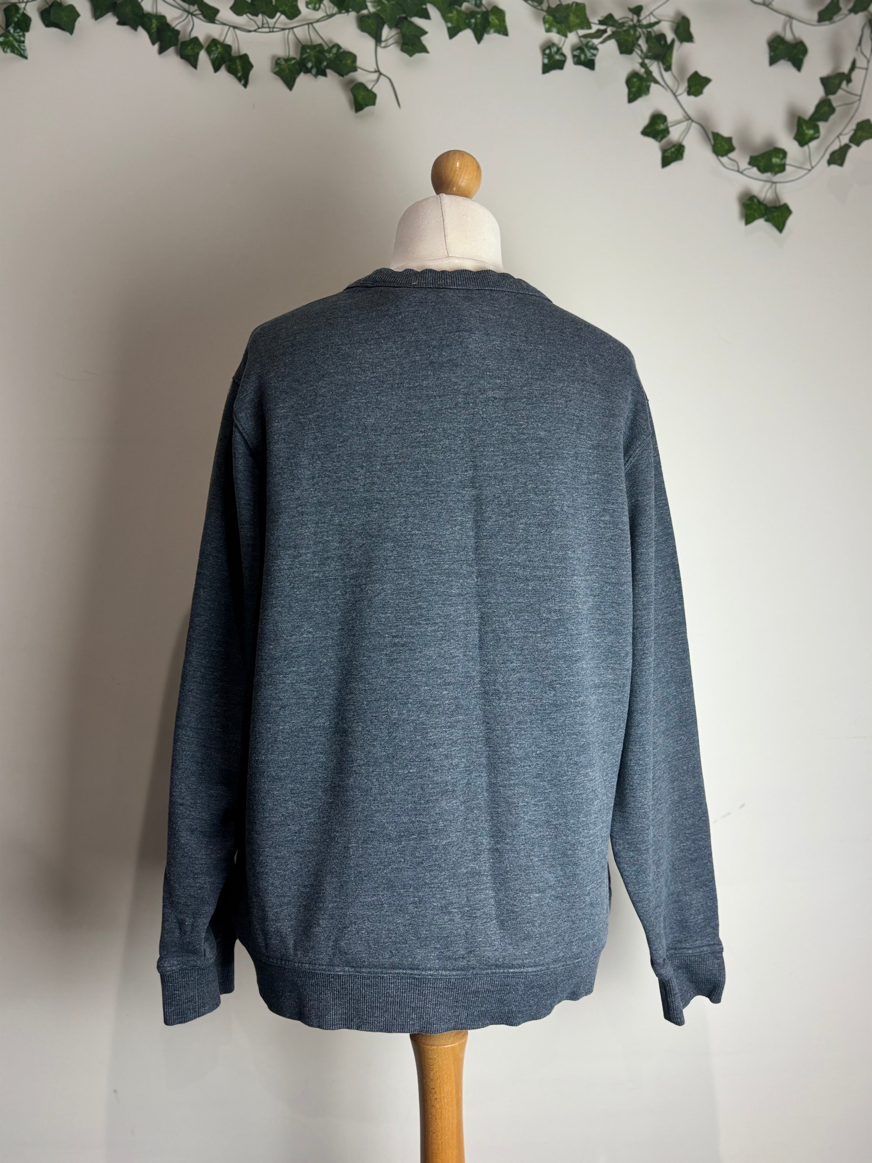 Burberry Fawson Grey Logo Sweatshirt
