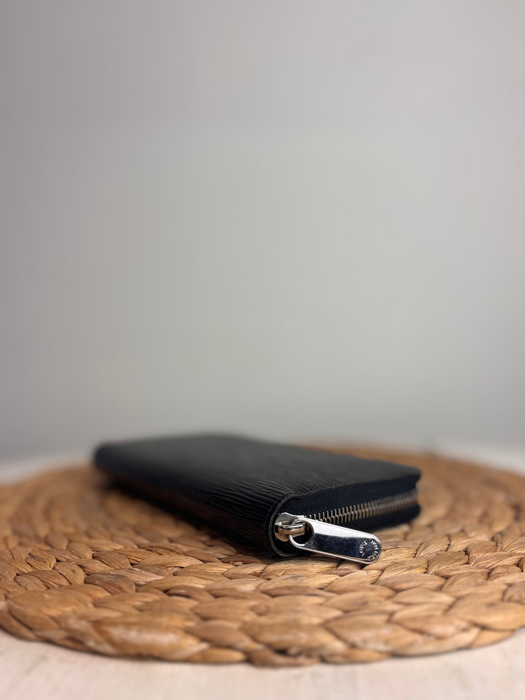 Louis Vuitton Zippy Wallet (Black Epi Leather)
