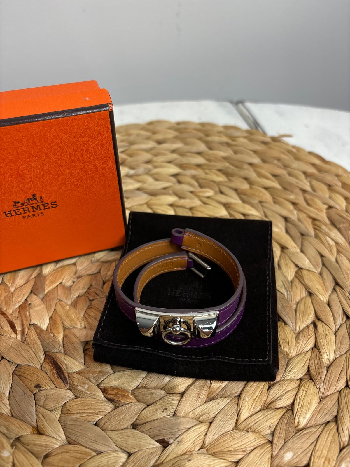 Hermes Double Rivale Bracelet