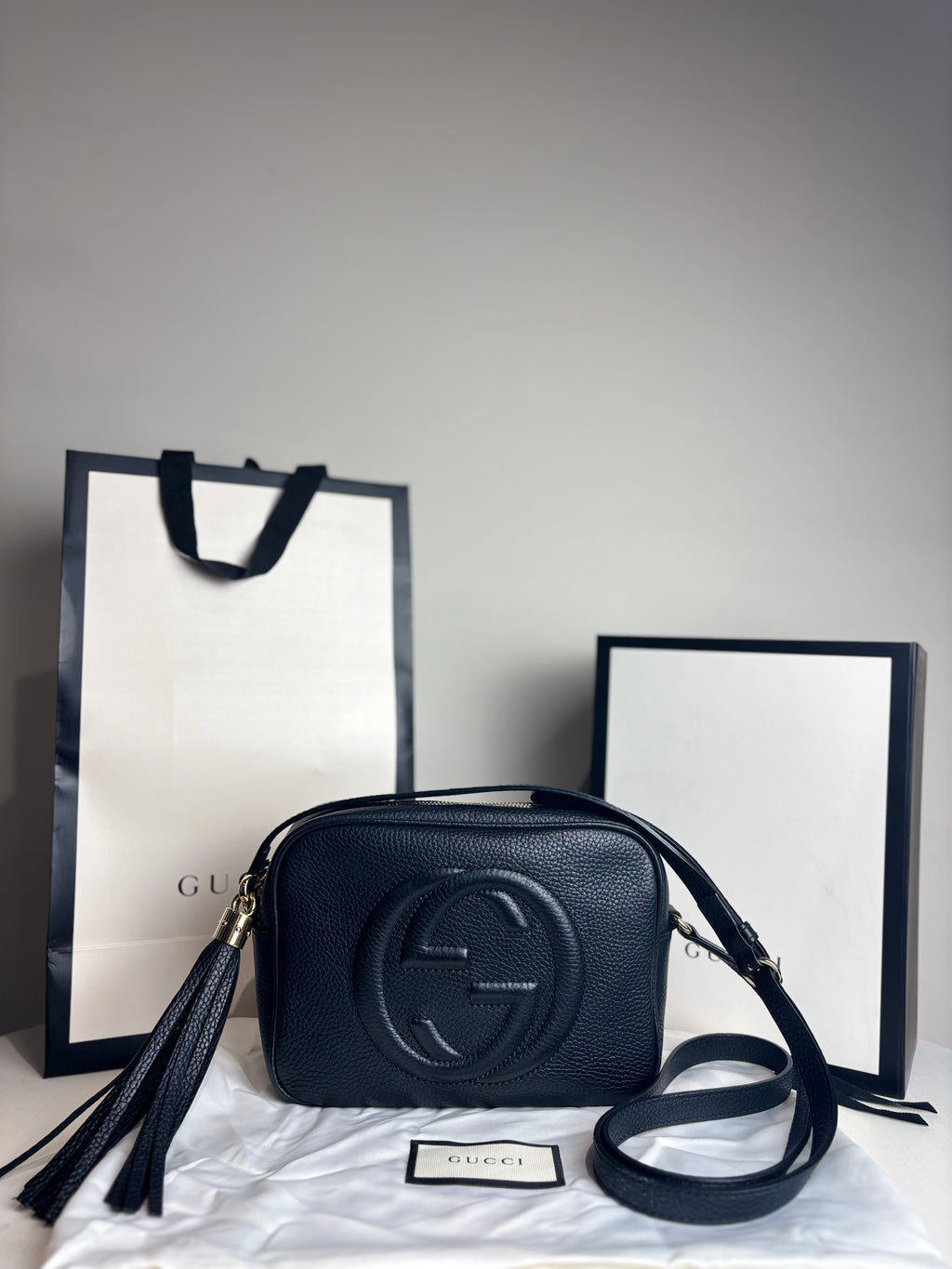 GUCCI Soho Disco Crossbody Bag