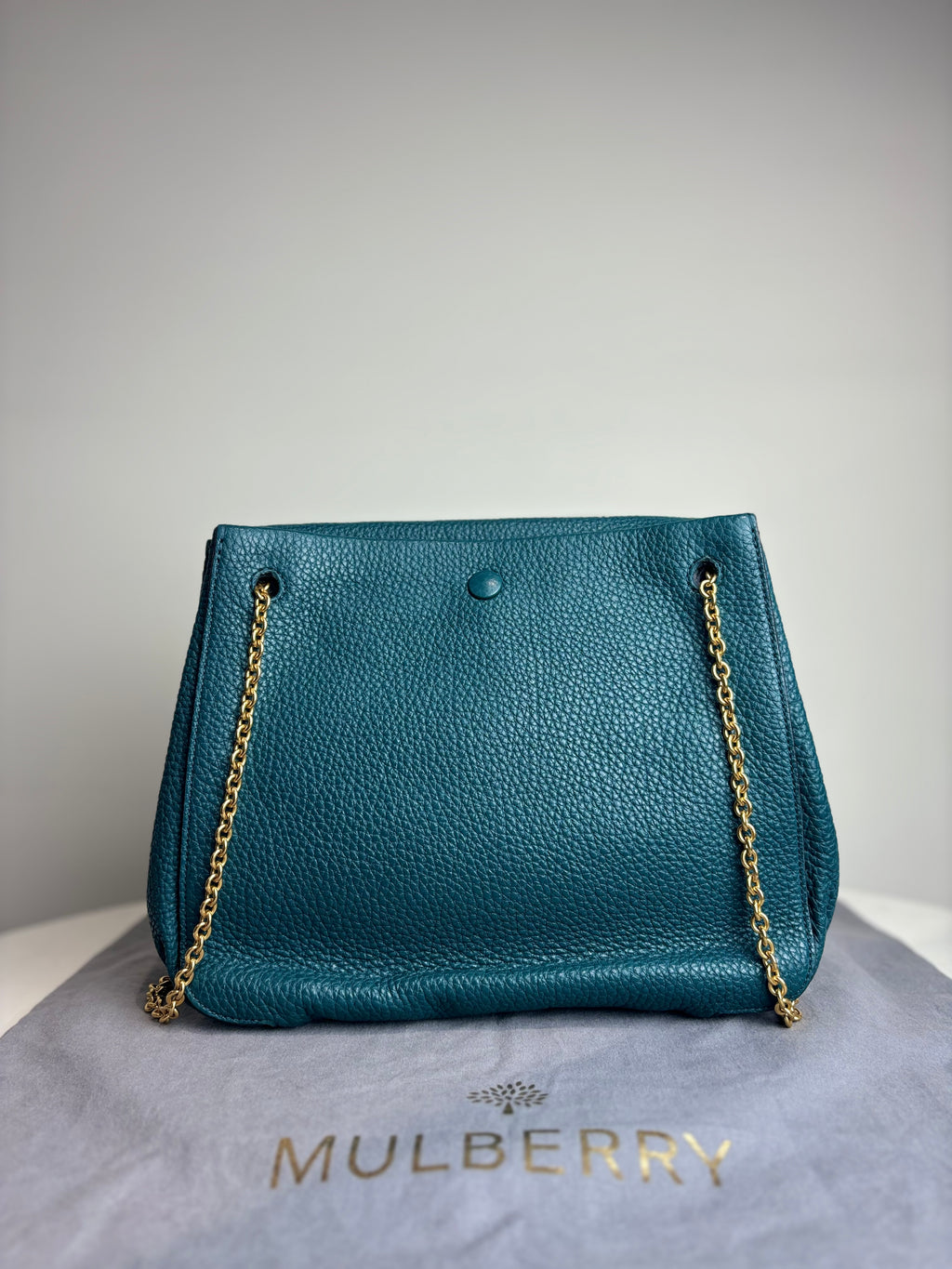Mulberry Marloes Satchel in Imperial Blue Classic Grainy Calf