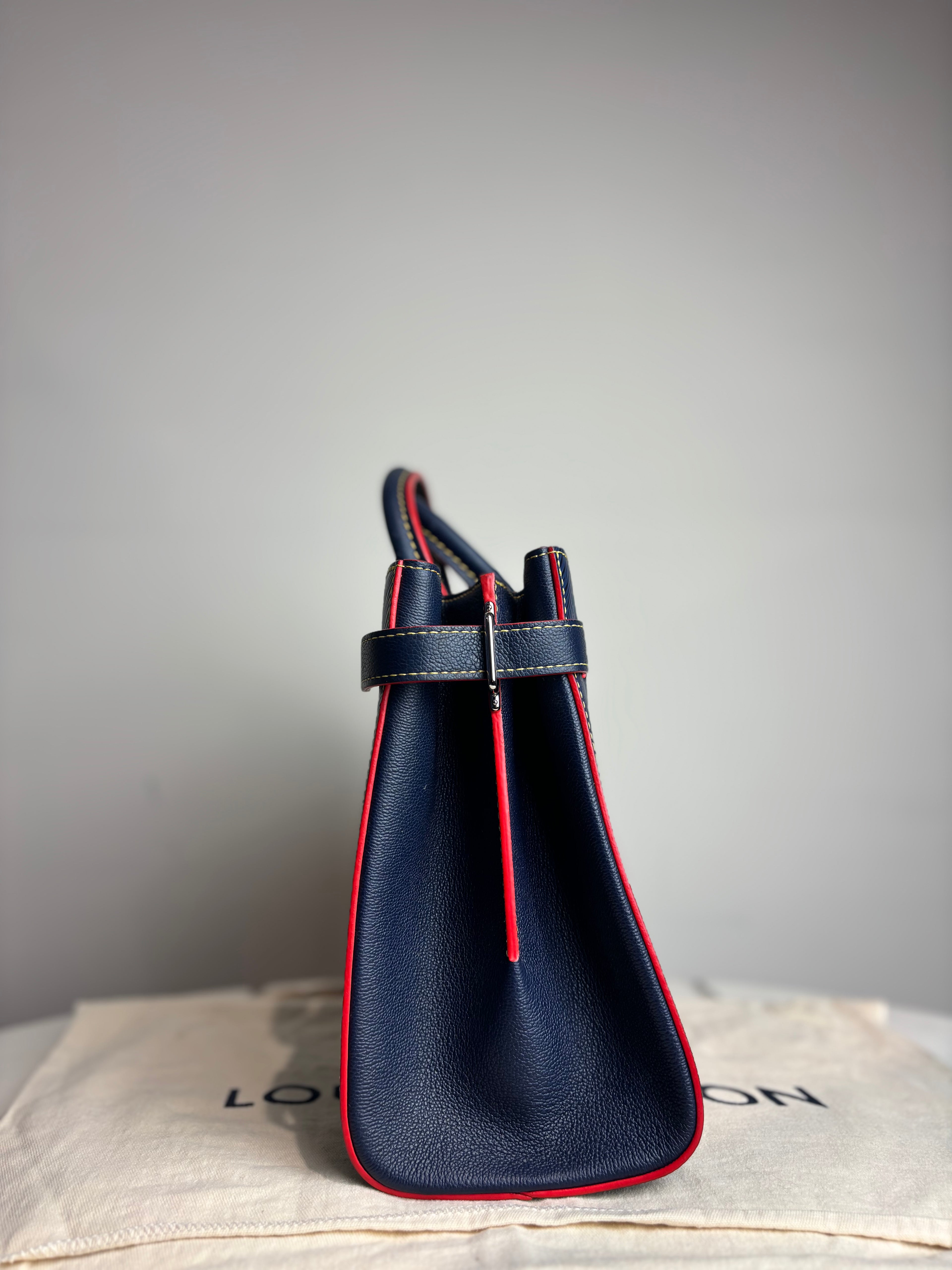 Louis Vuitton Navy Epi Twist Tote