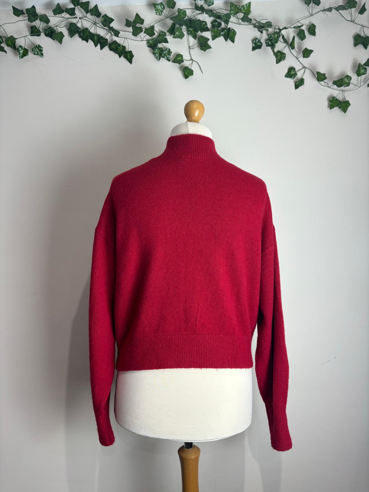 & Other Stories Mock Neck Sweater